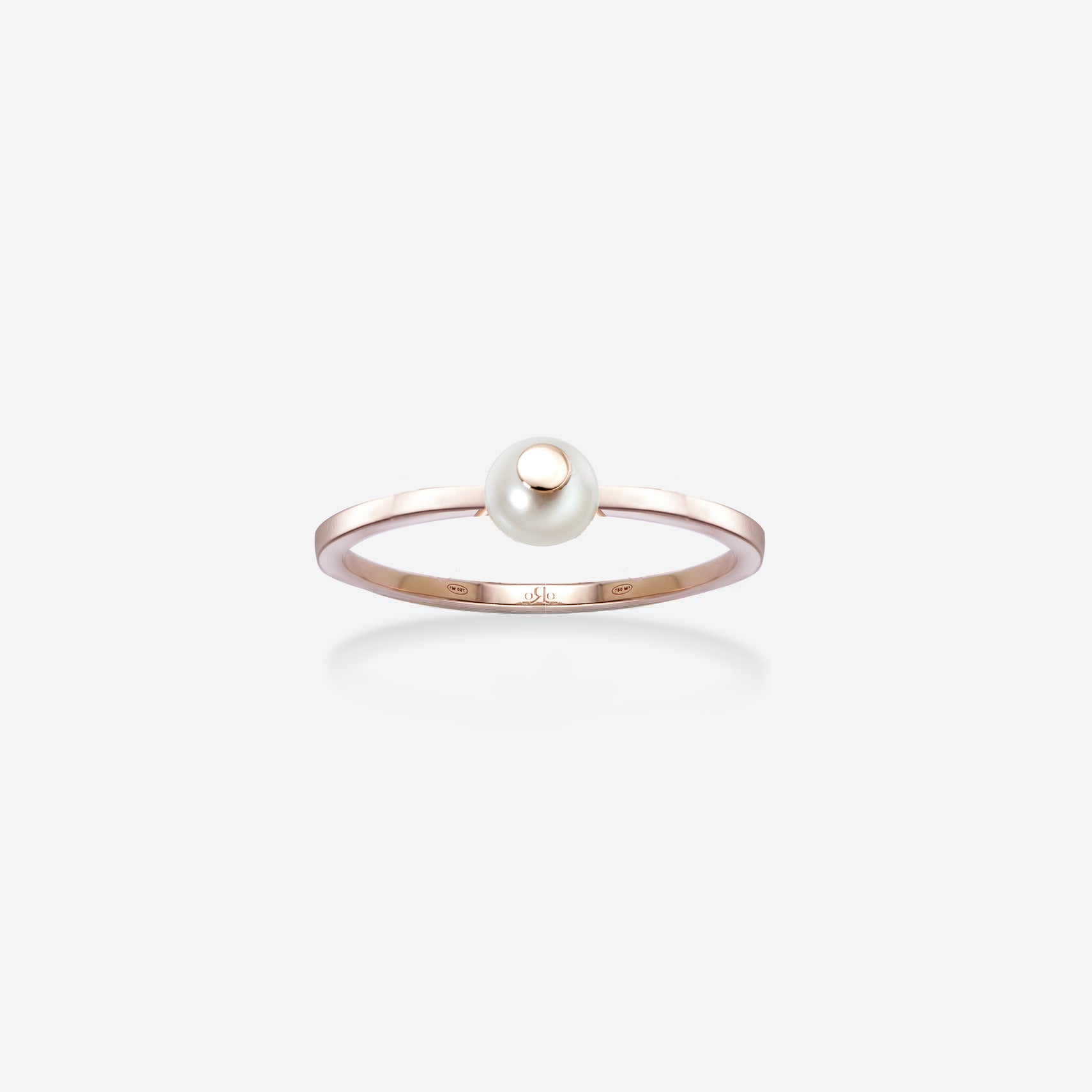 Anillo Pearls Av. Plain