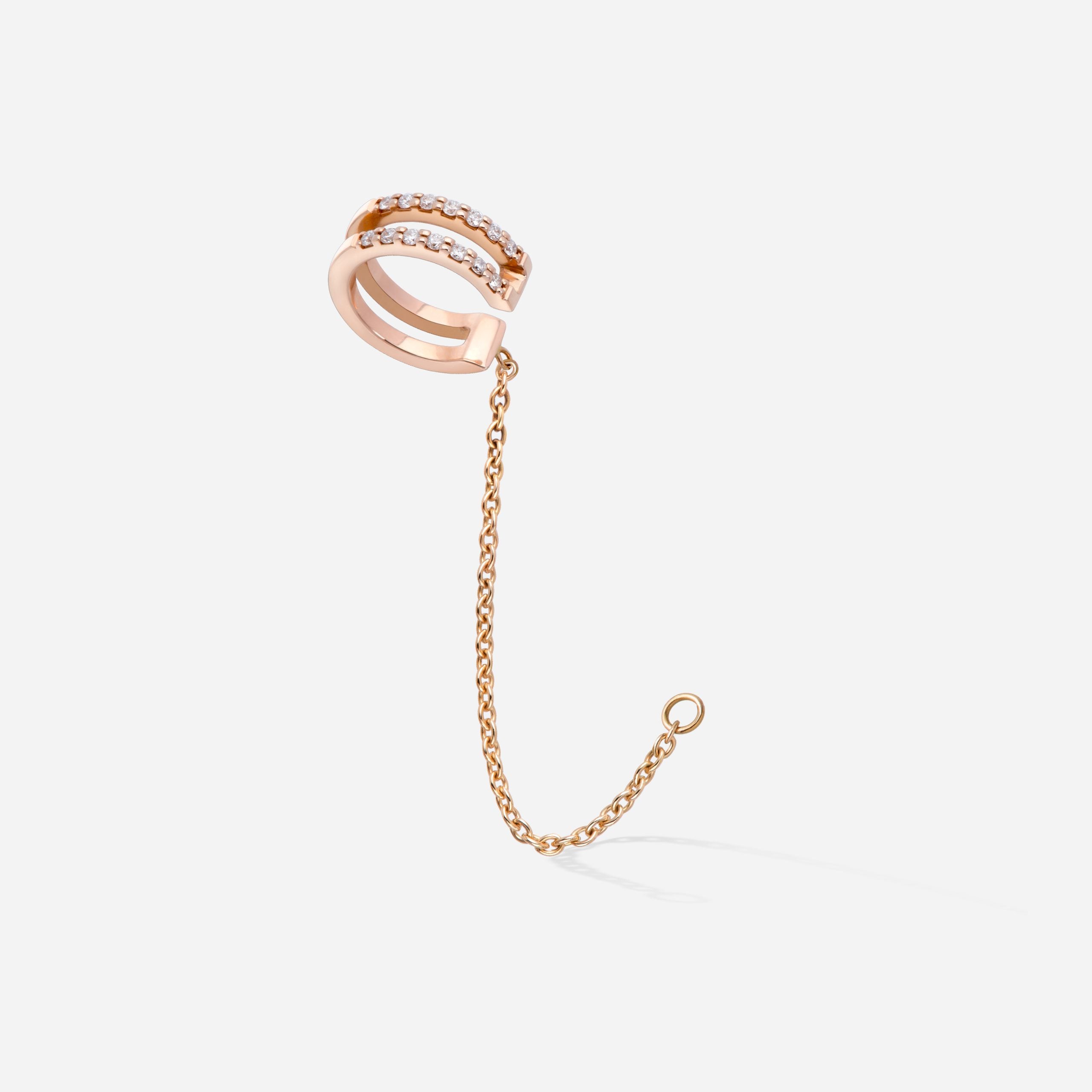 Ear Cuff doble banda