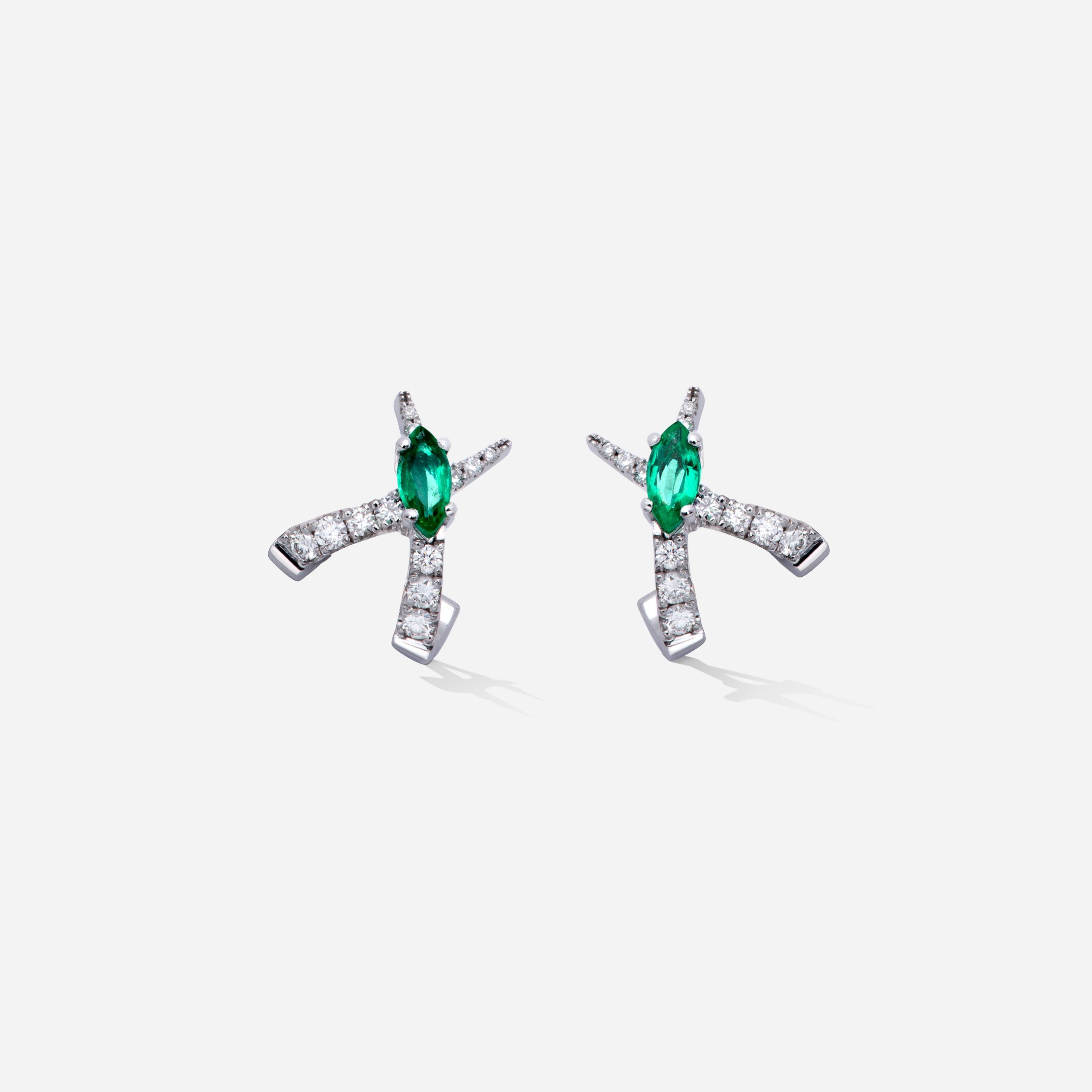 PENDIENTES CRUZADOS JARDÍN DE AIRE