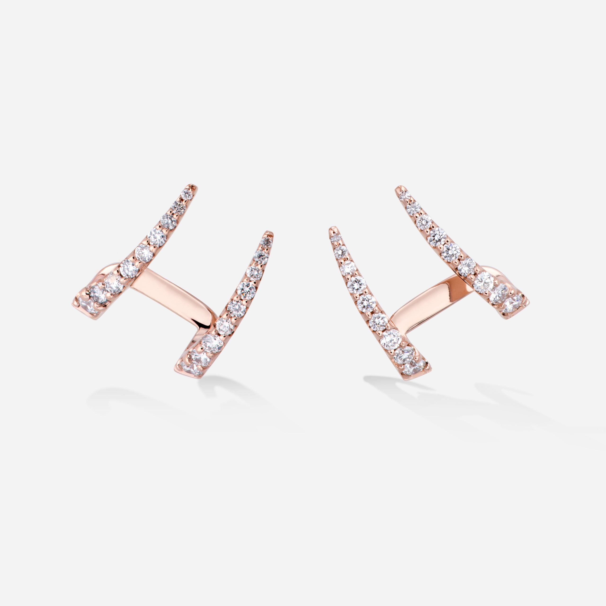Air Garden diamond earrings