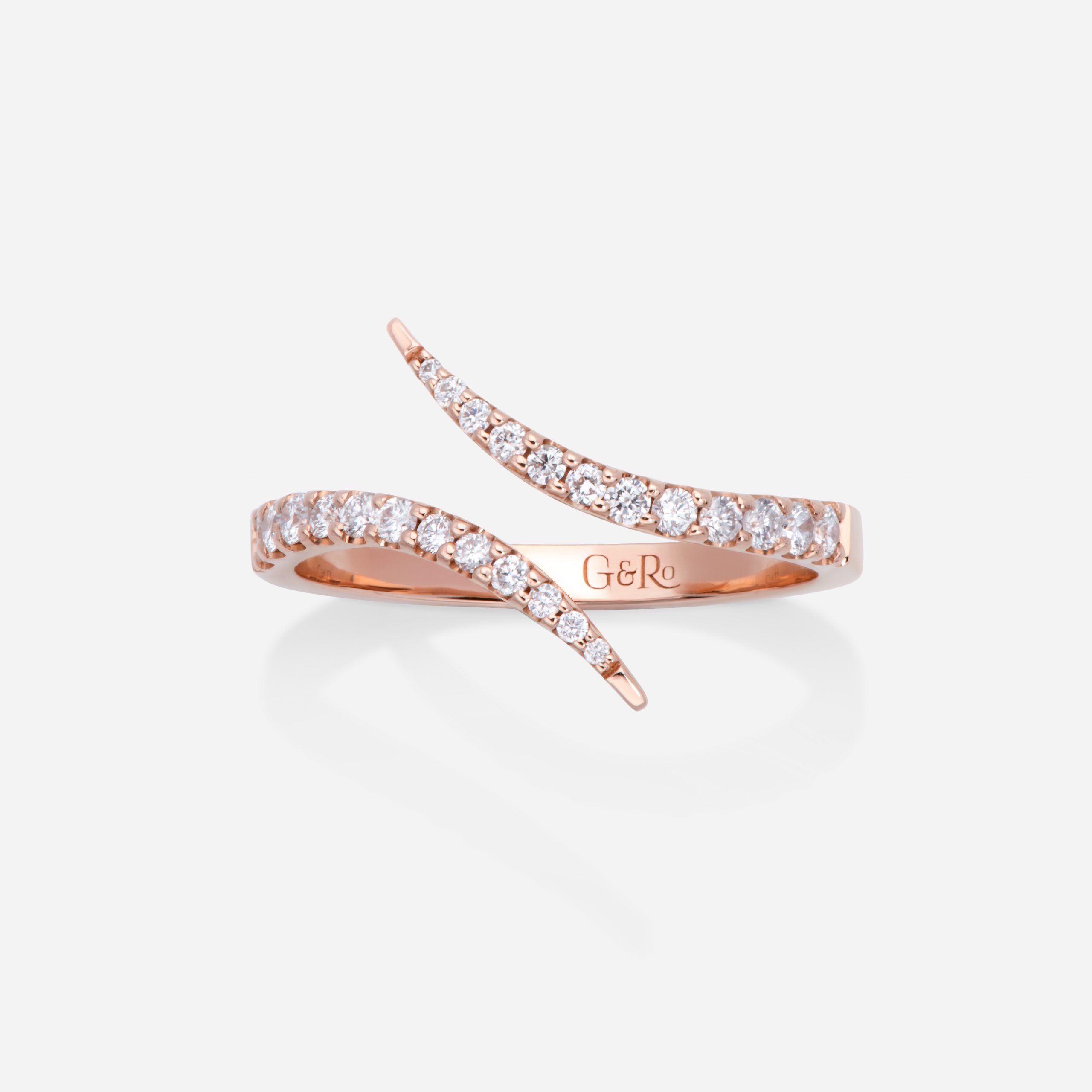 Anillo Jardín de Aire diamantes