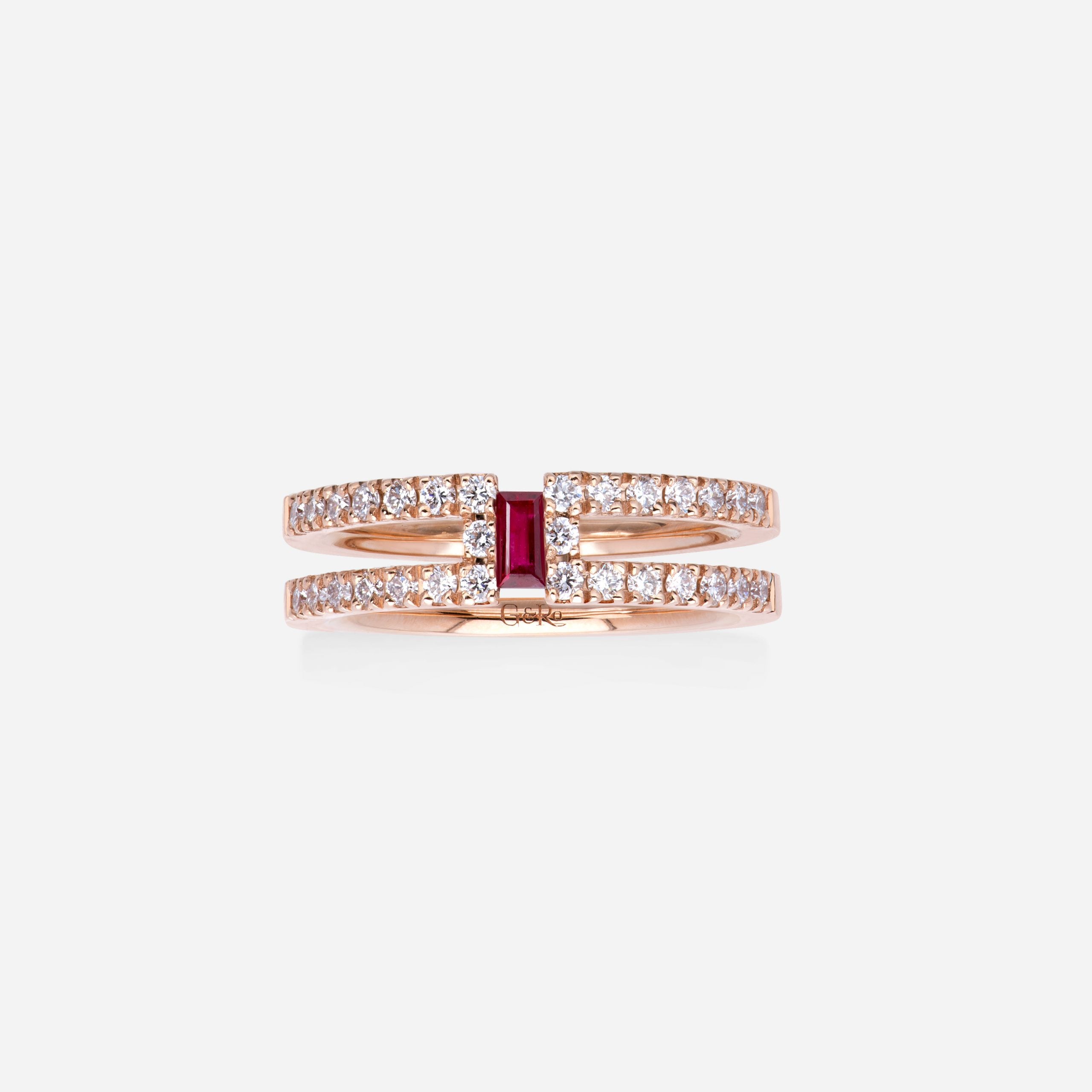 Anillo H I am Red