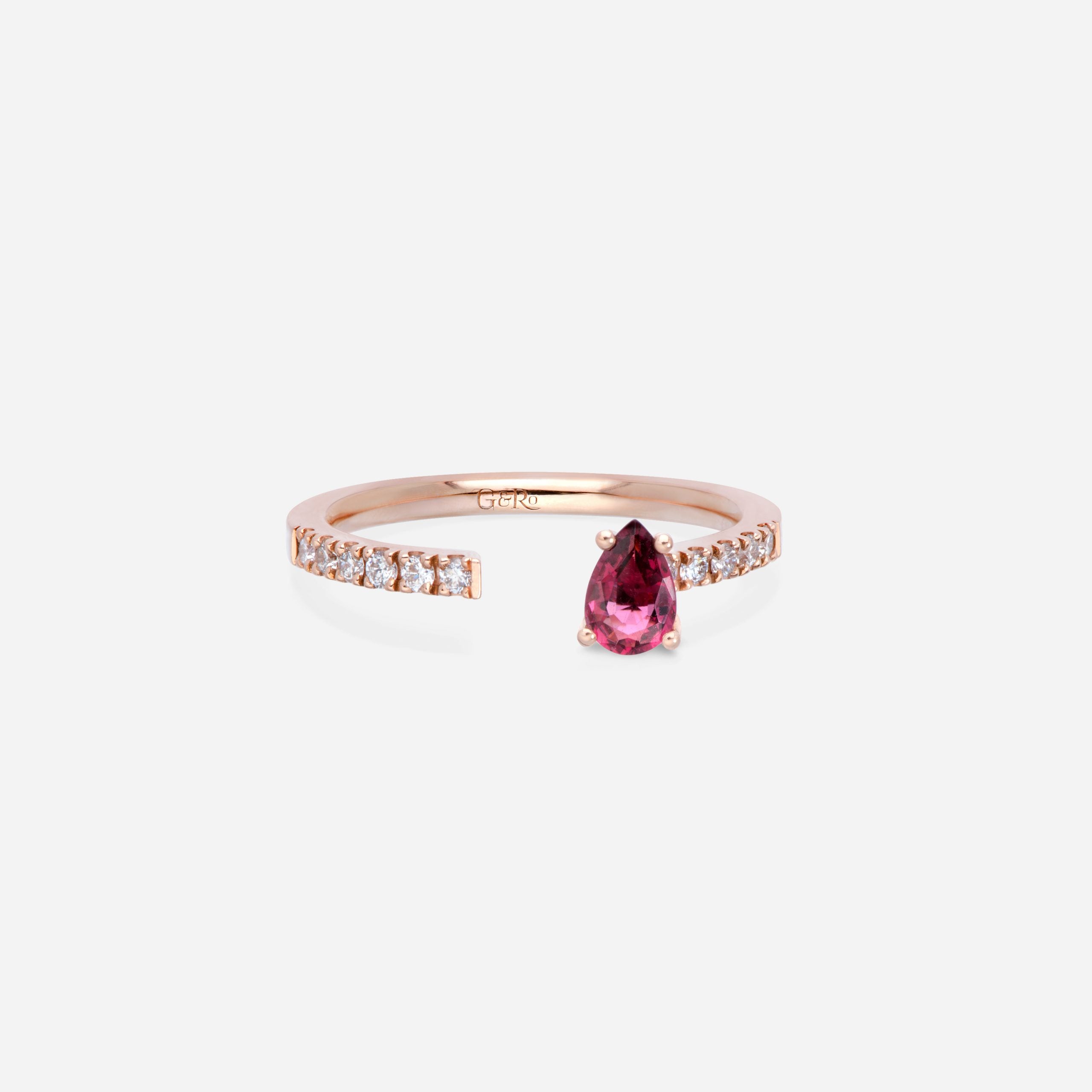 Anillo Ouverture I am Red