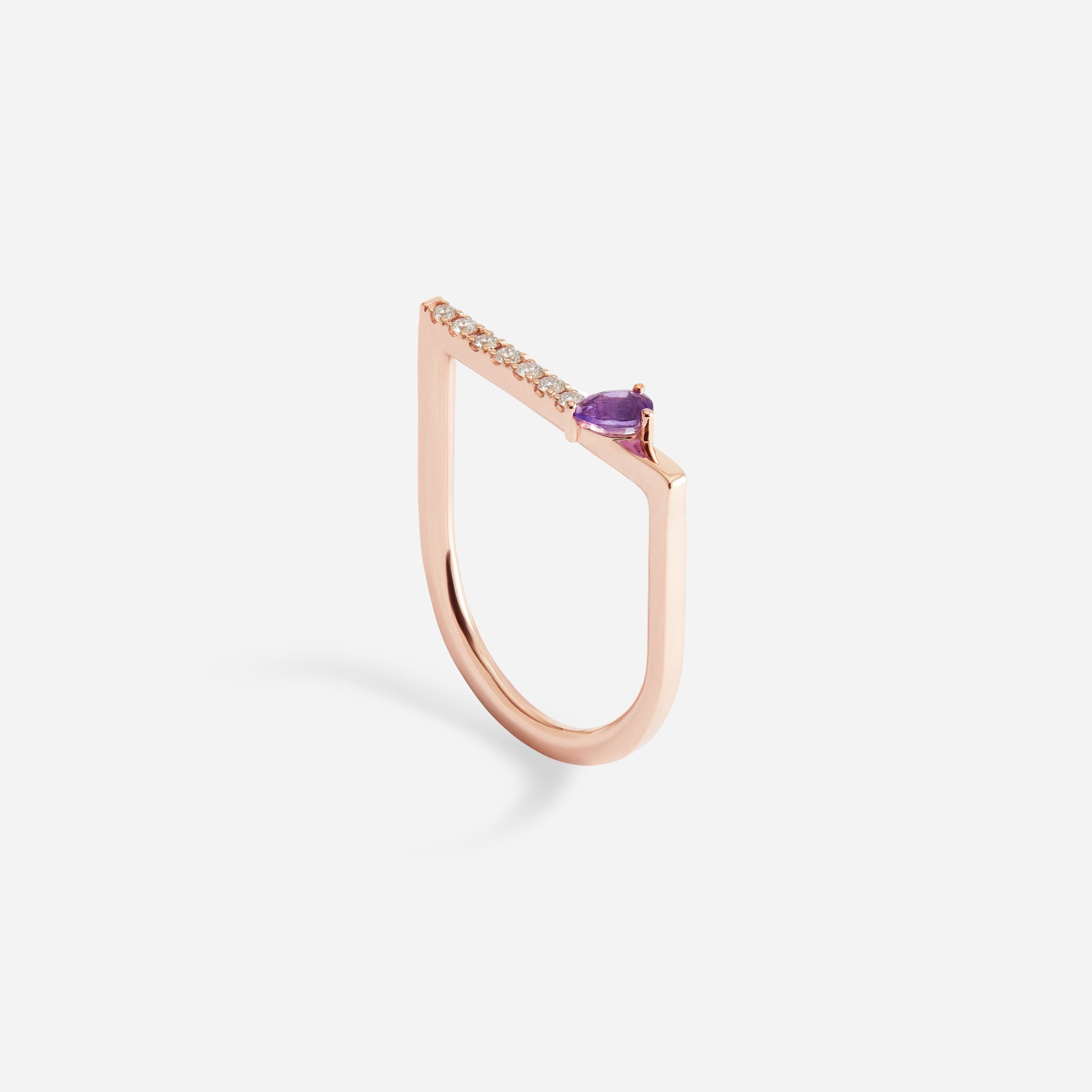 Anillo HÉRITÉ Amatista