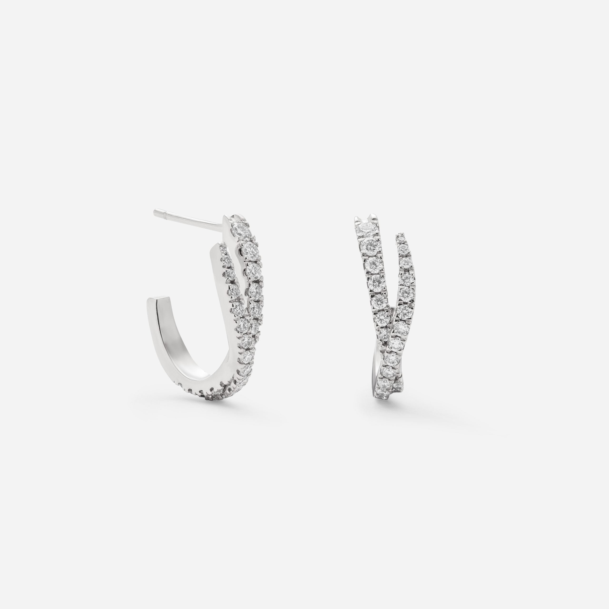 Pendientes Saudade diamantes
