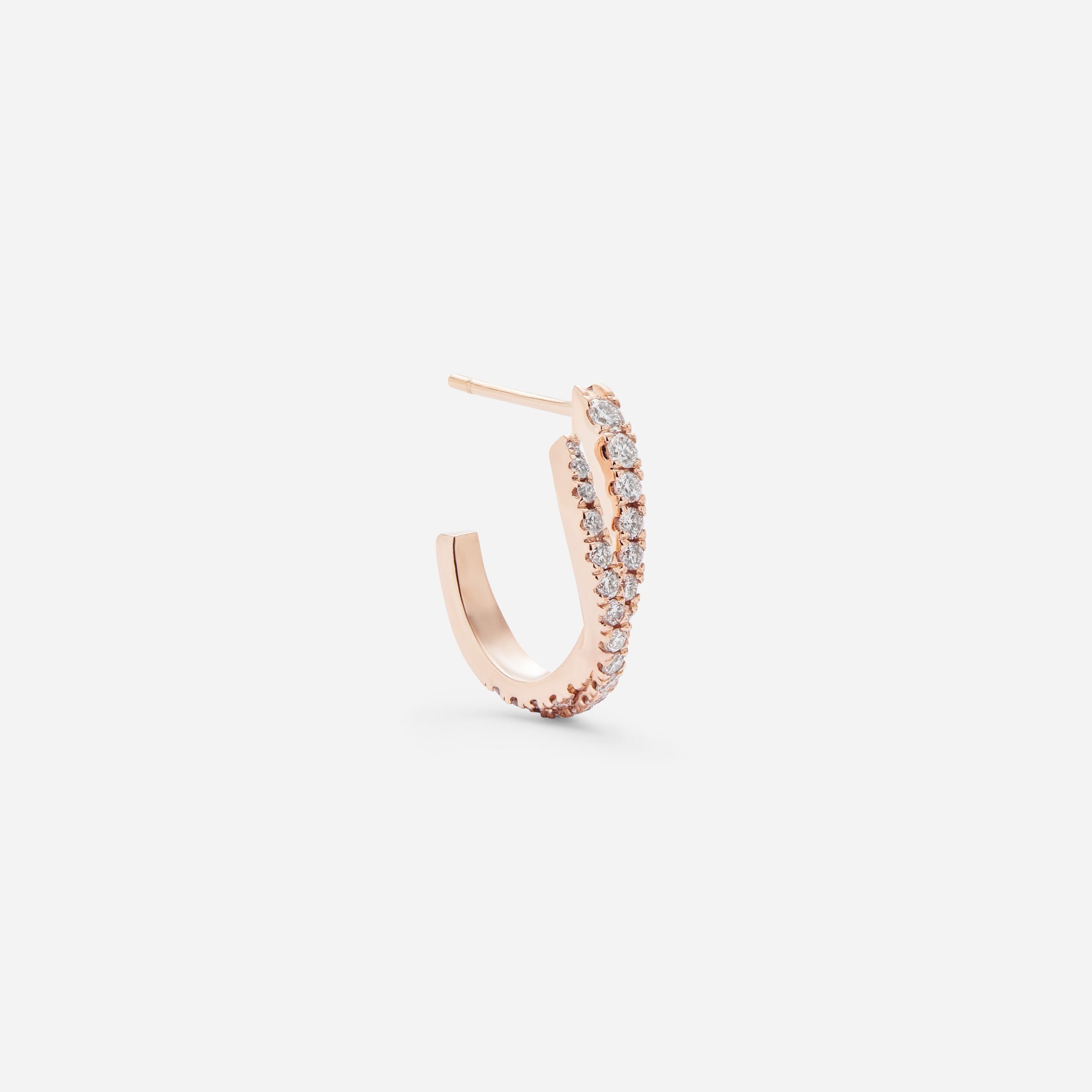 Saudade diamond earring