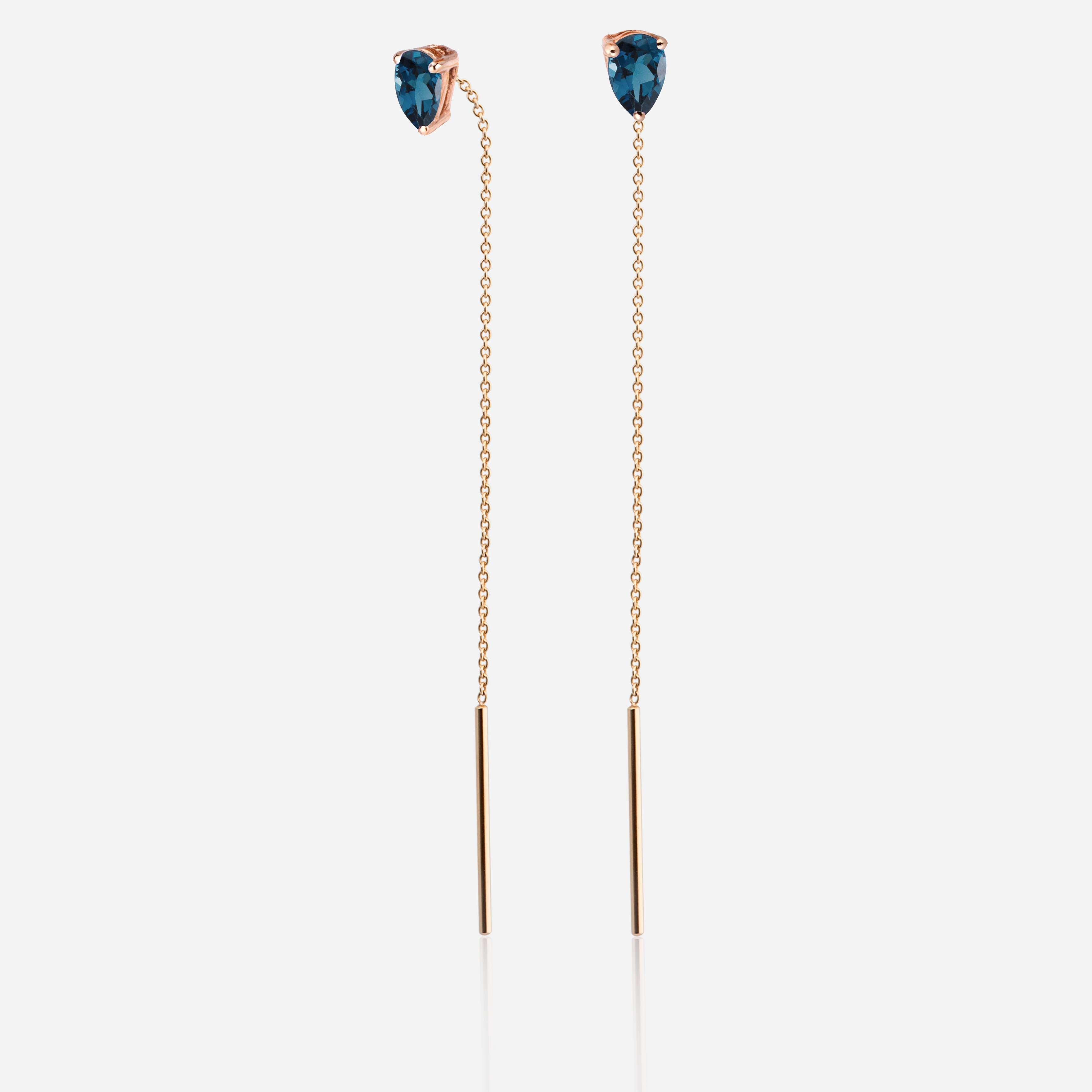 Pendientes Balance London Blue