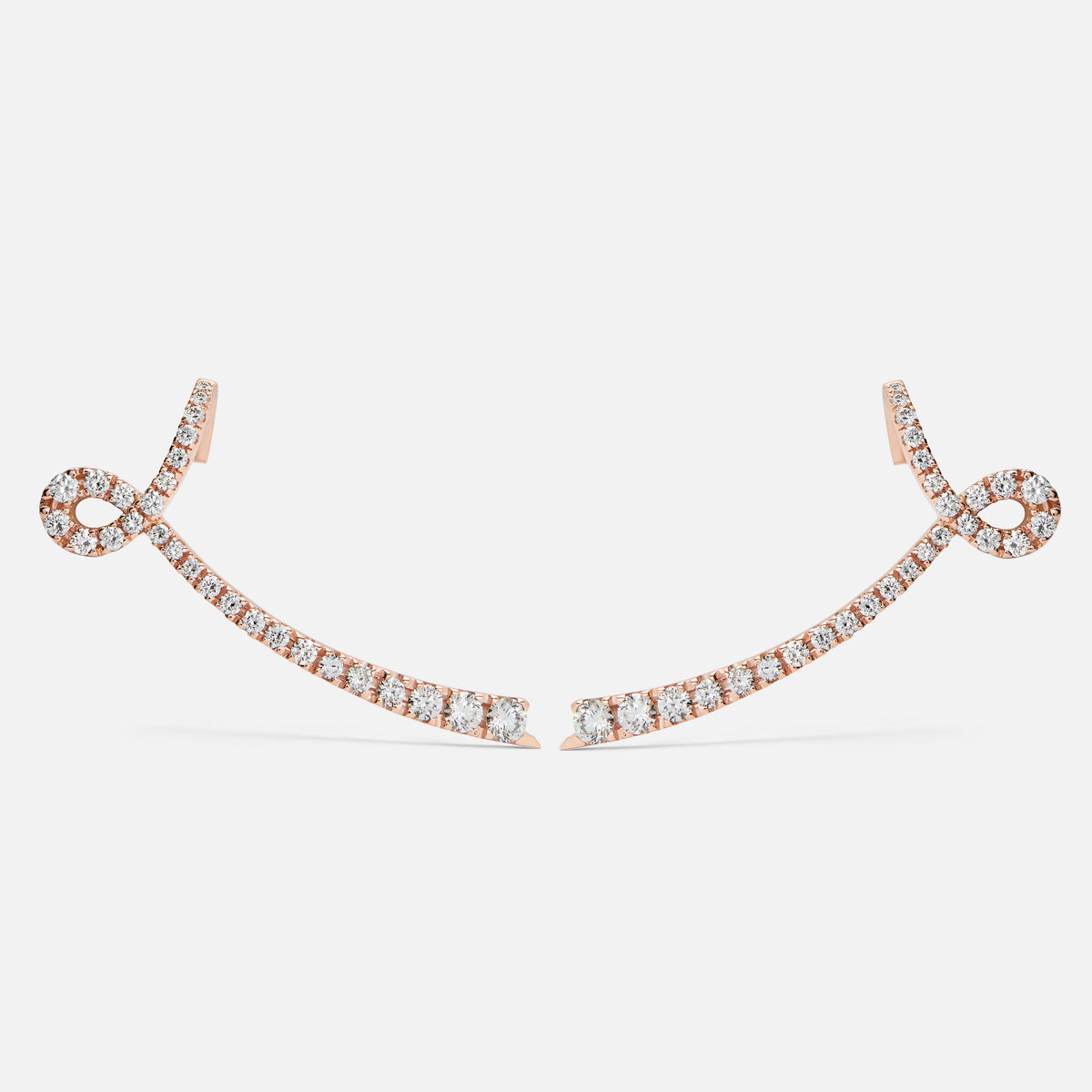 PENDIENTES MAISON ROSE CRAWLER L