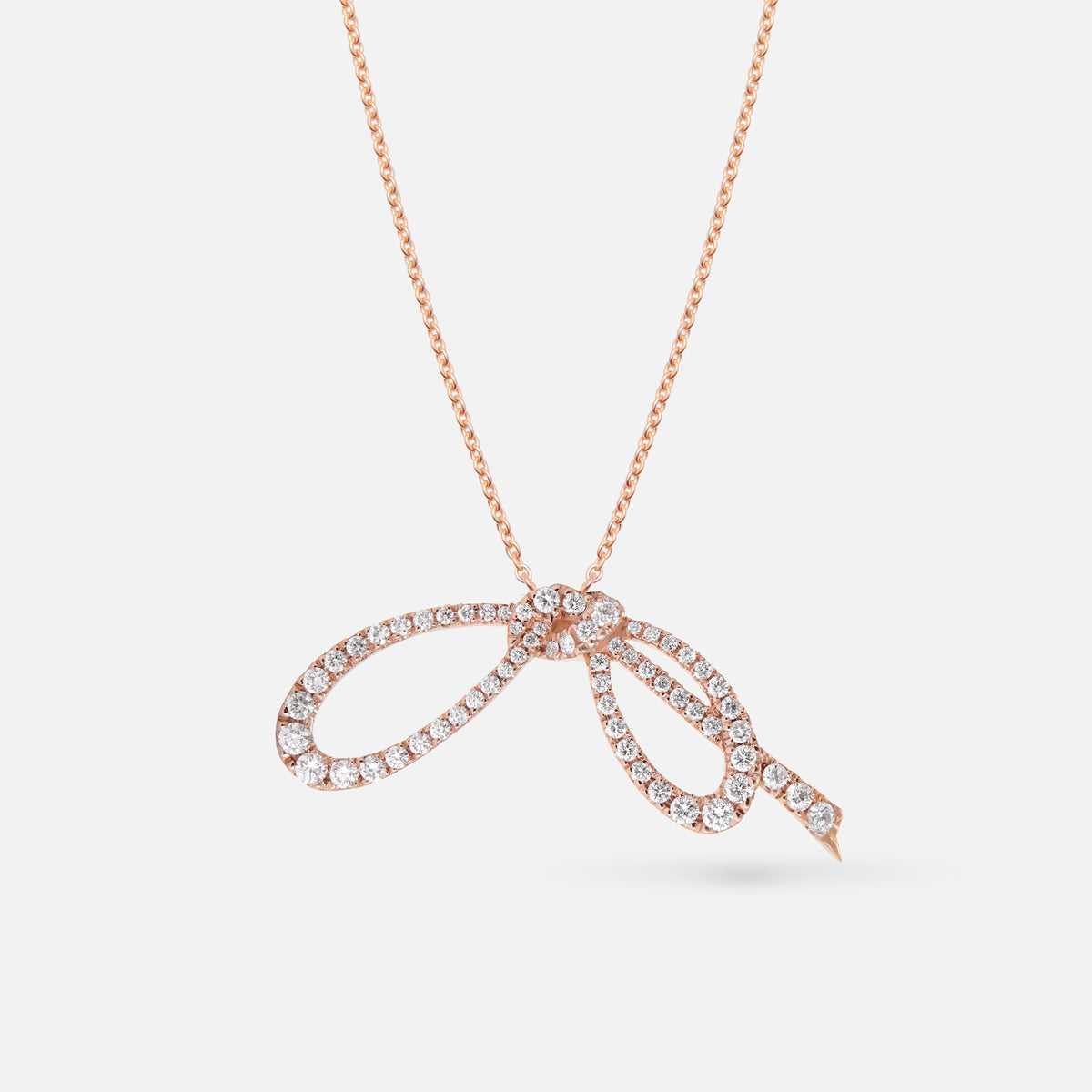 COLLAR LAZO MAISON ROSE