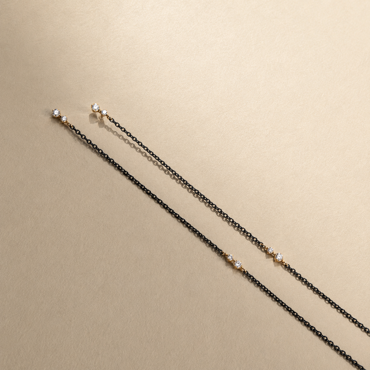 Pendientes Balance largos ÉCLAT NOIR