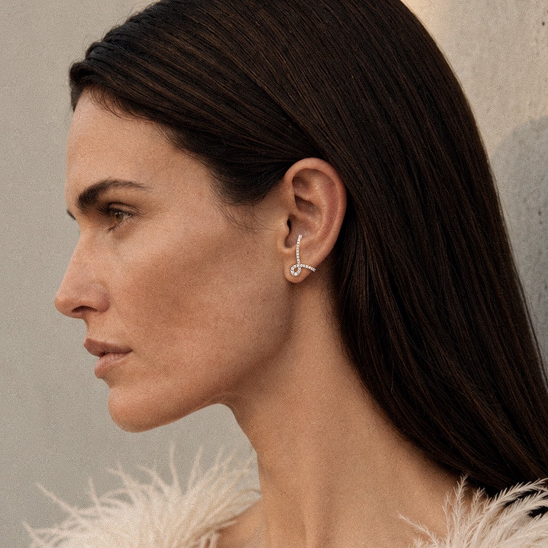 PENDIENTES MAISON ROSE CRAWLER M