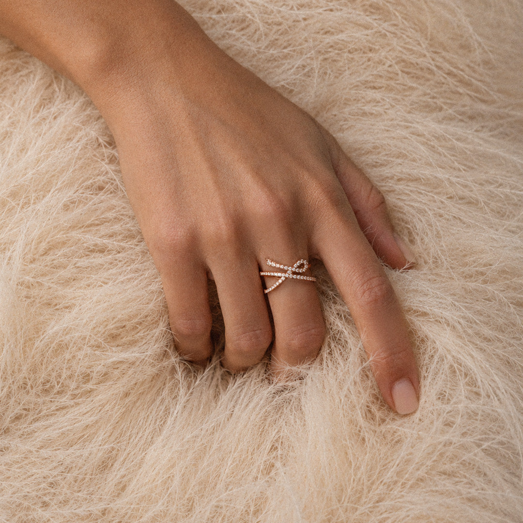 ANILLO M MAISON ROSE