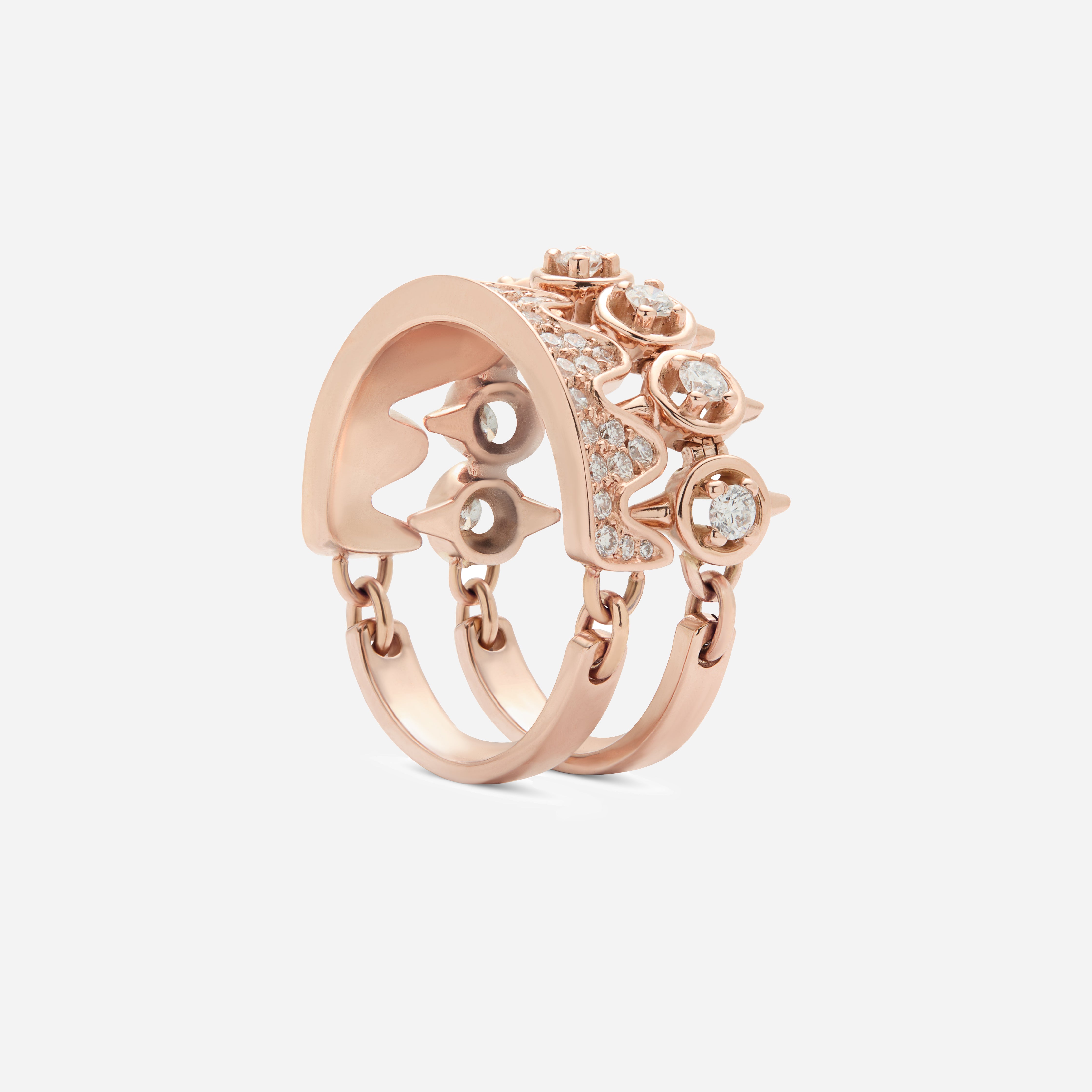 Saudade diamond ring