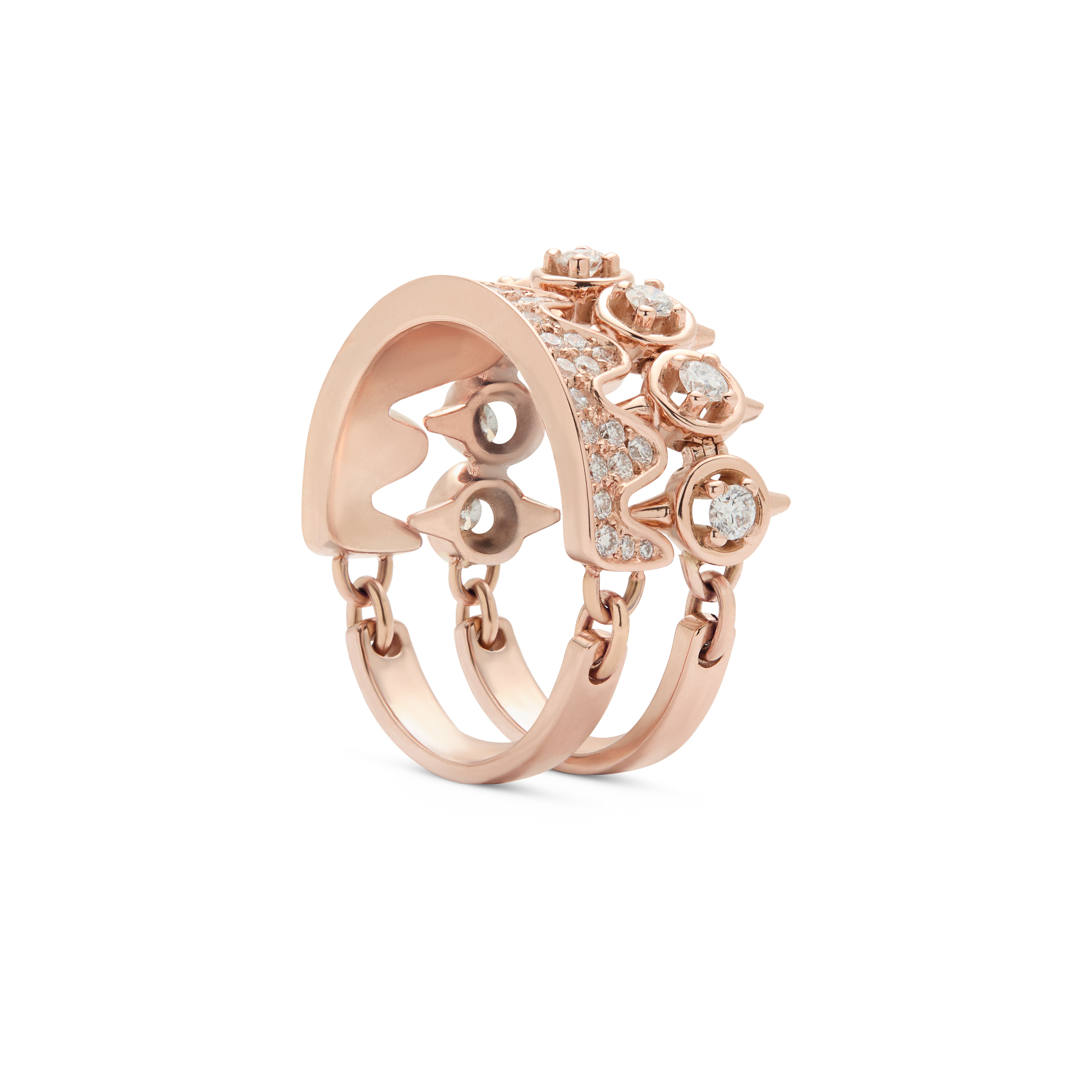 Saudade diamond ring