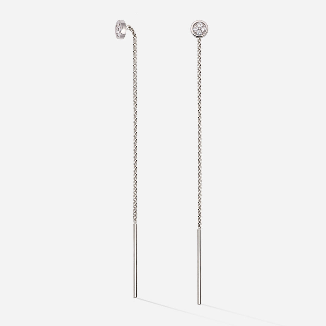 Marquise&amp;Co. Round Balance Earrings