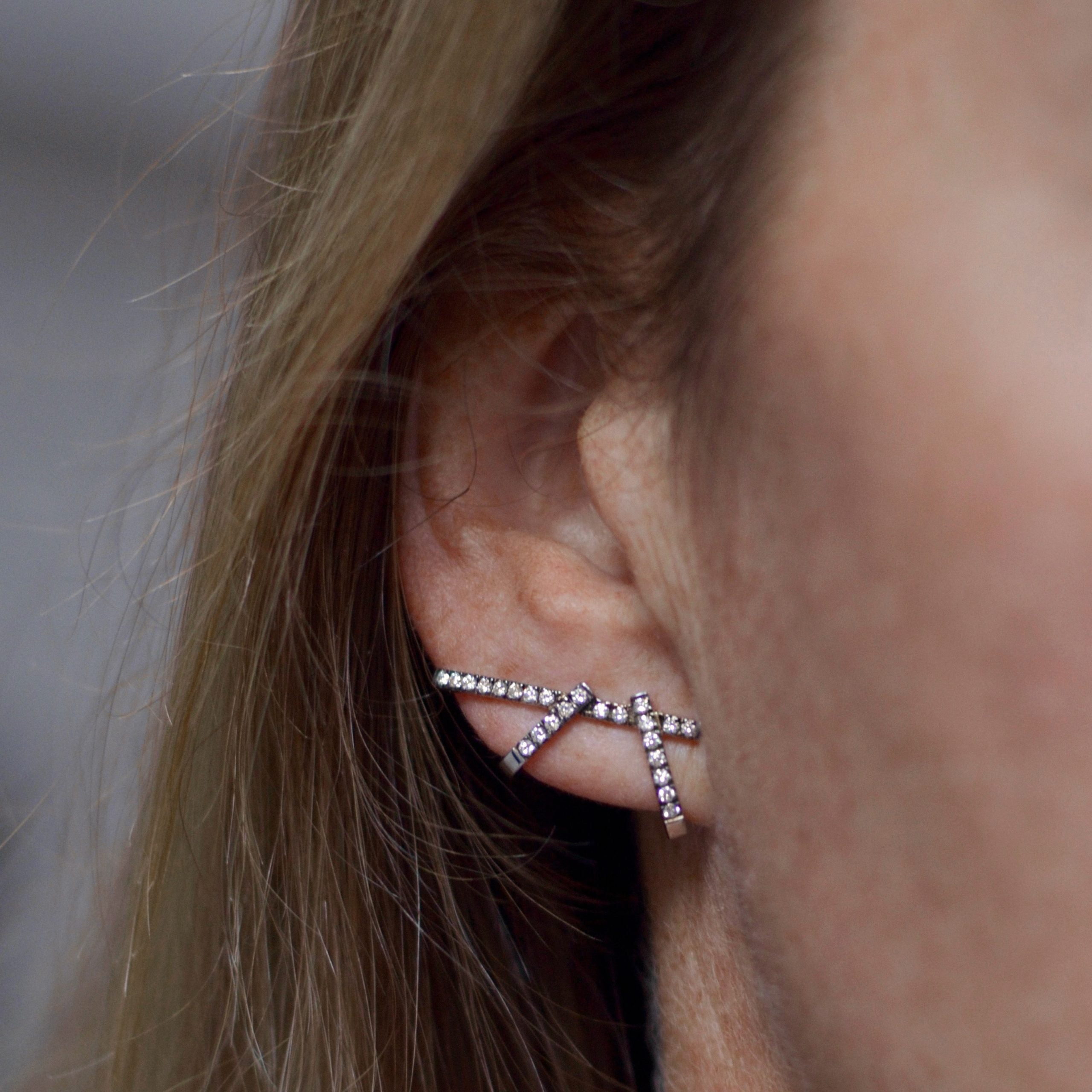 Special Edition Double Dagger Earring