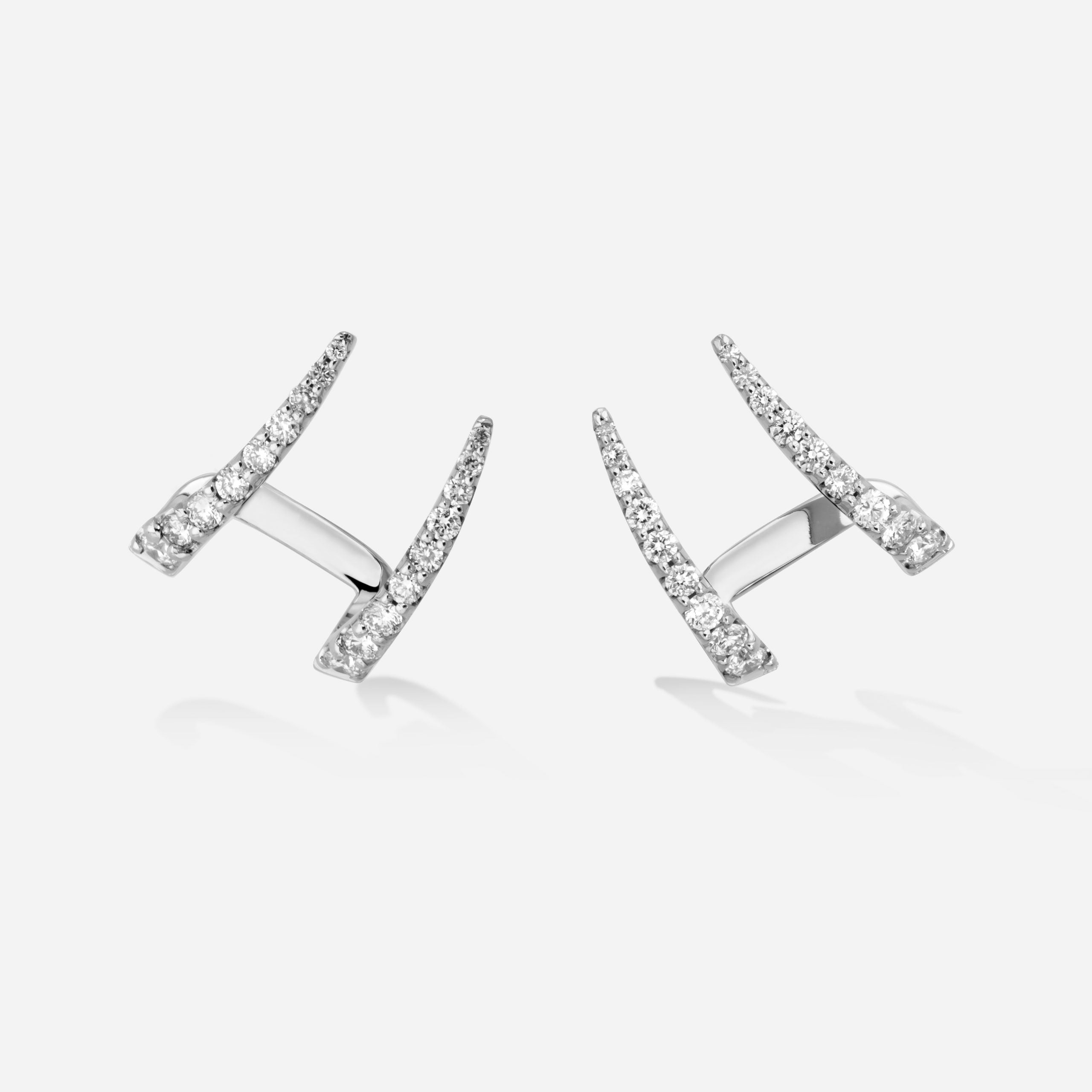 Air Garden diamond earrings