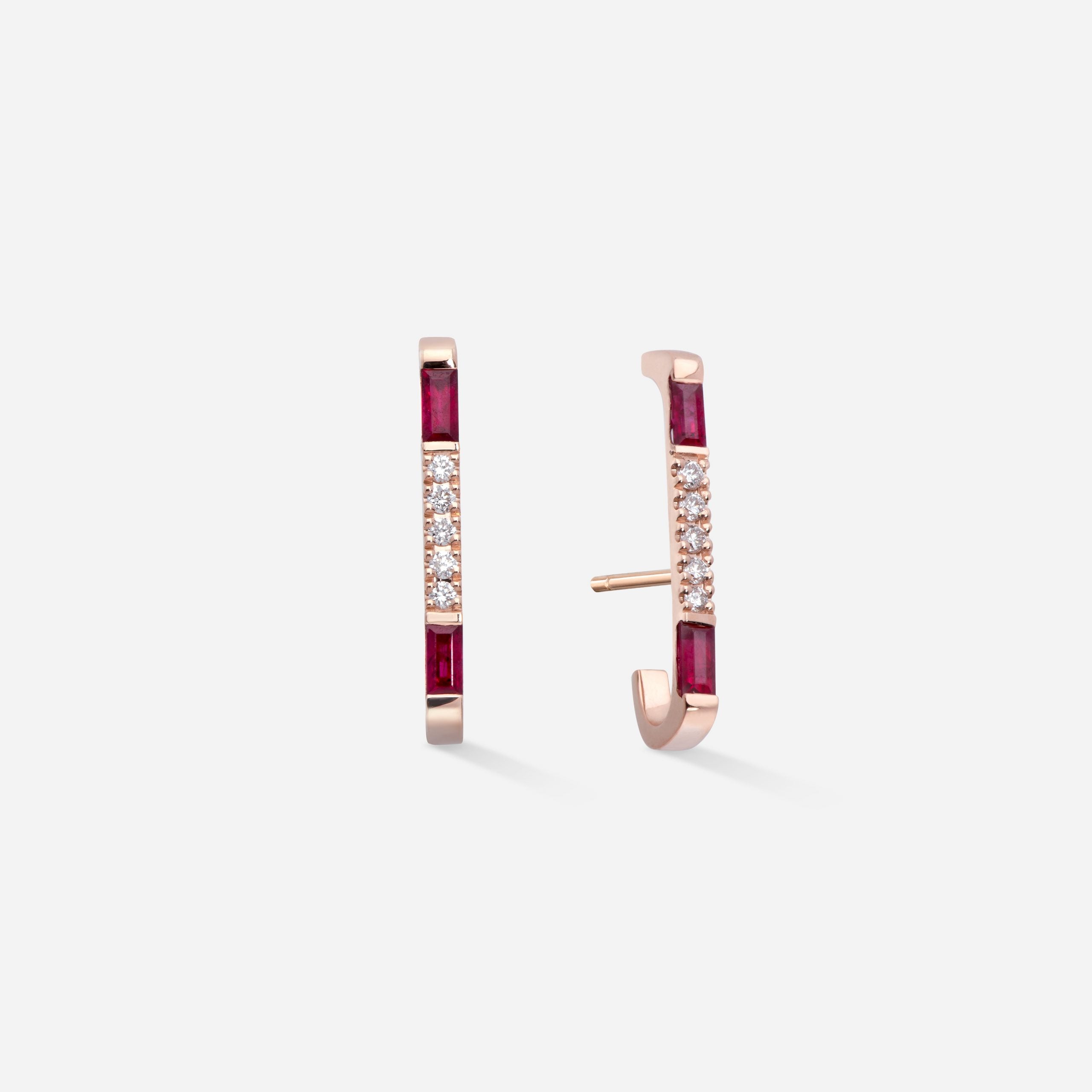 Pendientes D I am Red