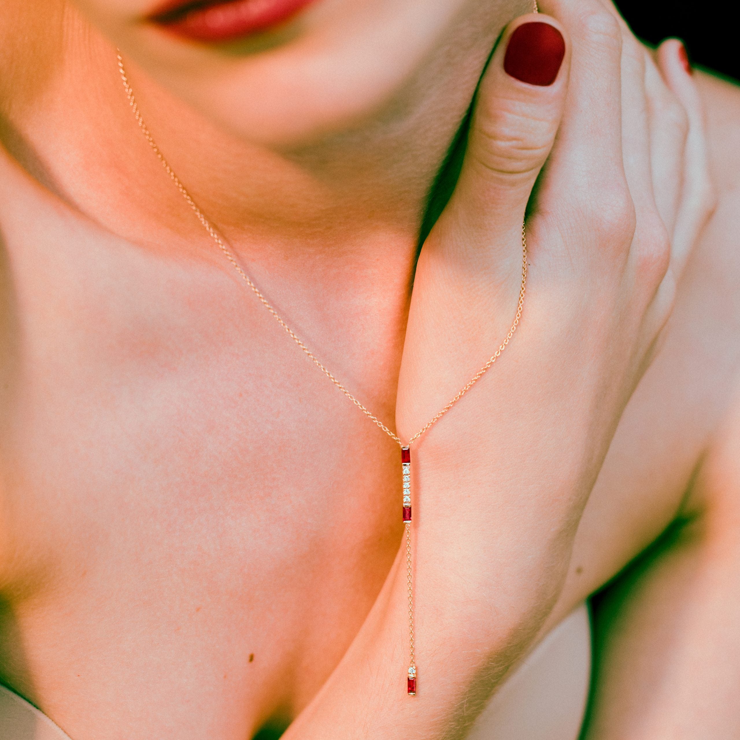 Collar Chain I am Red