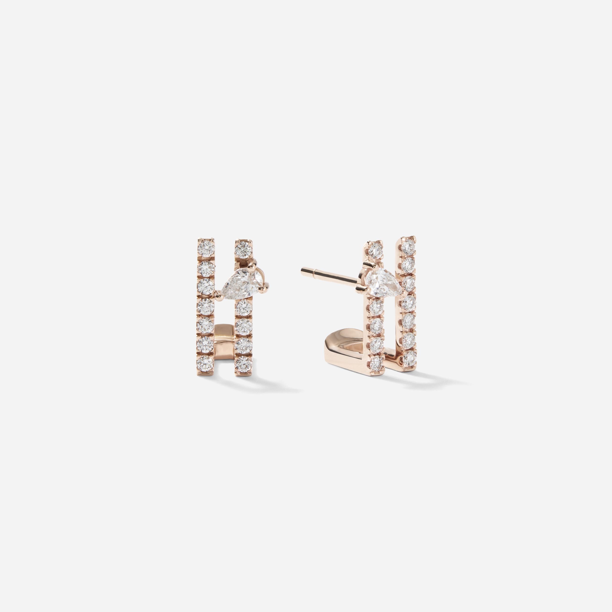 HÉRITÉ Double Earrings