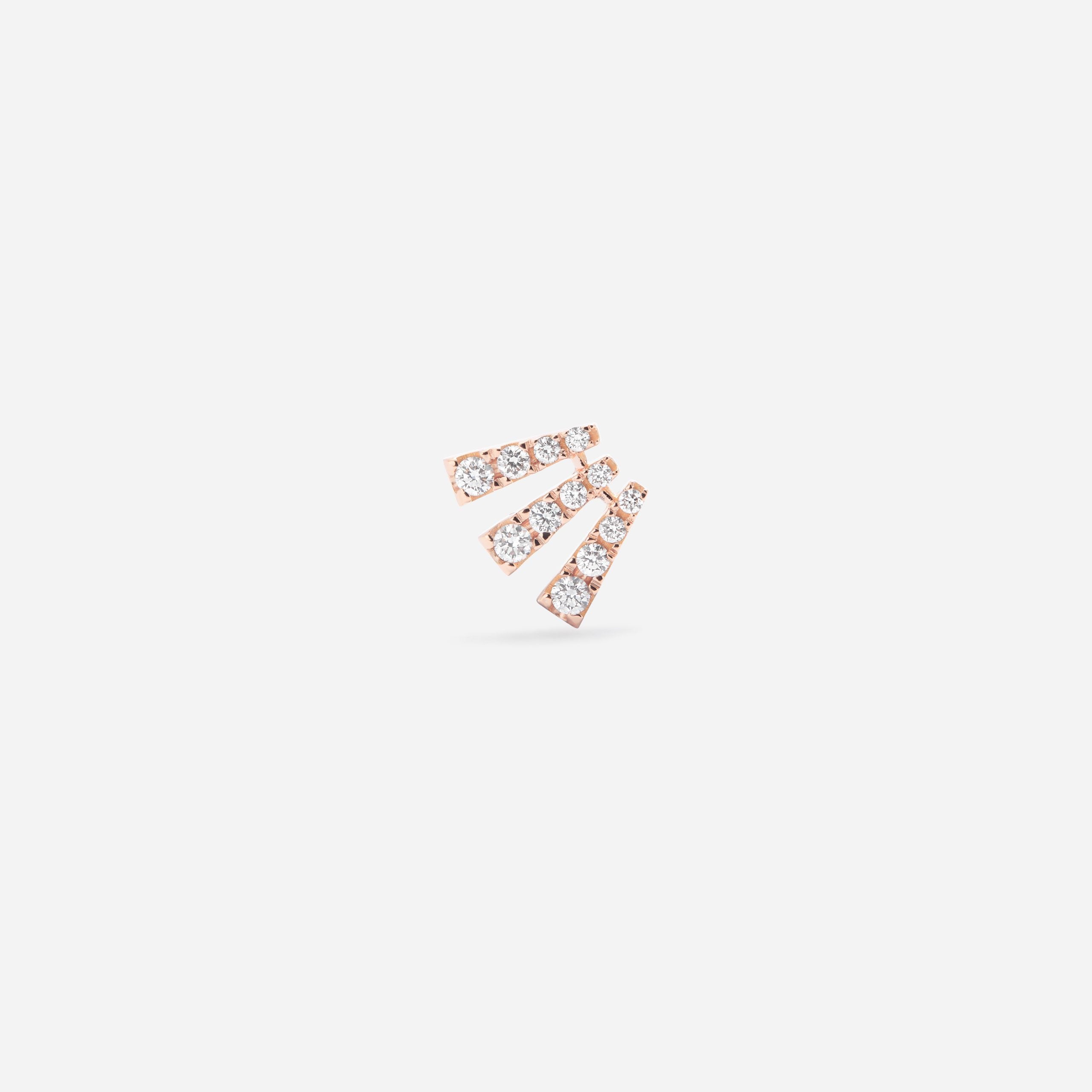 Smoky Club S Earring
