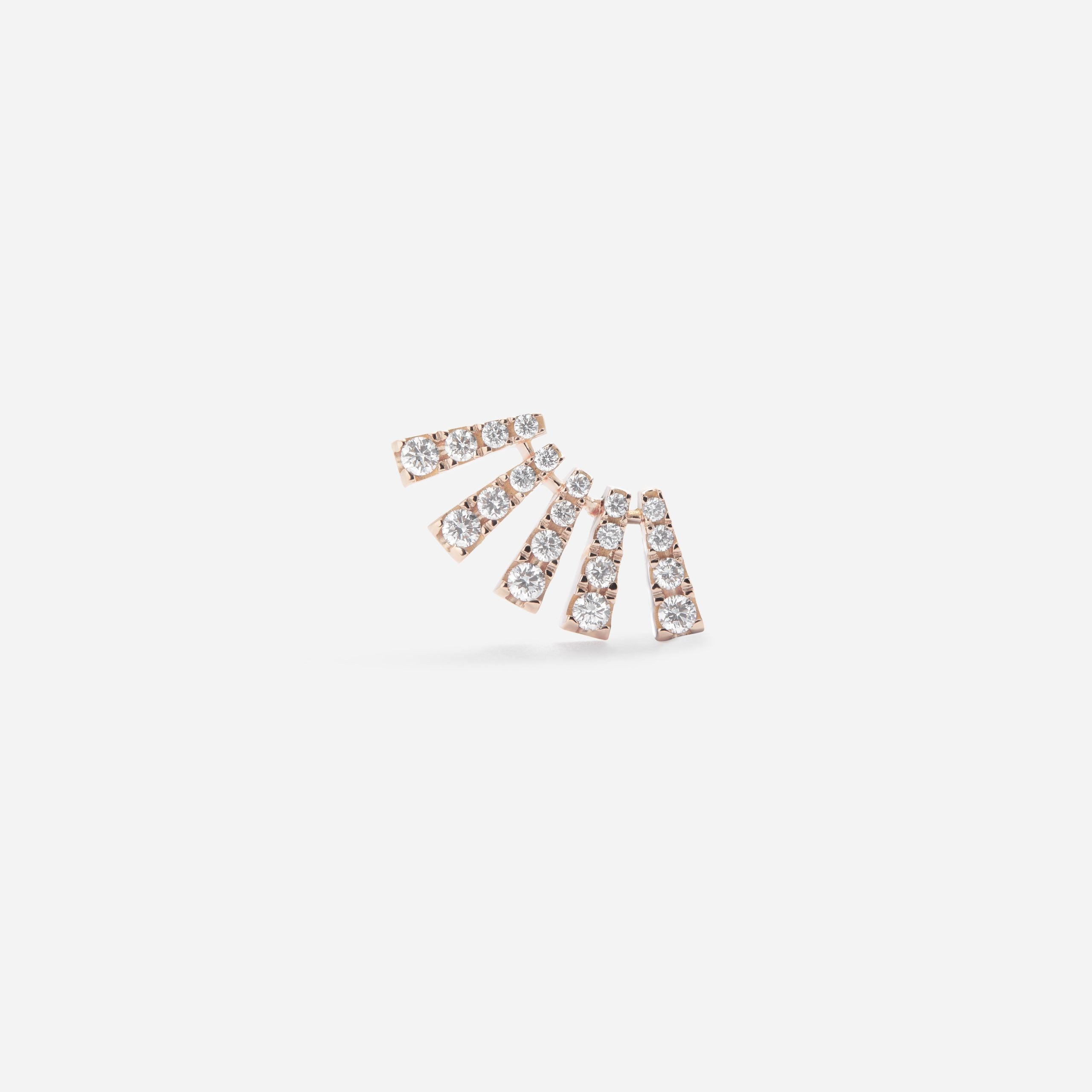 Smoky Club M Earring