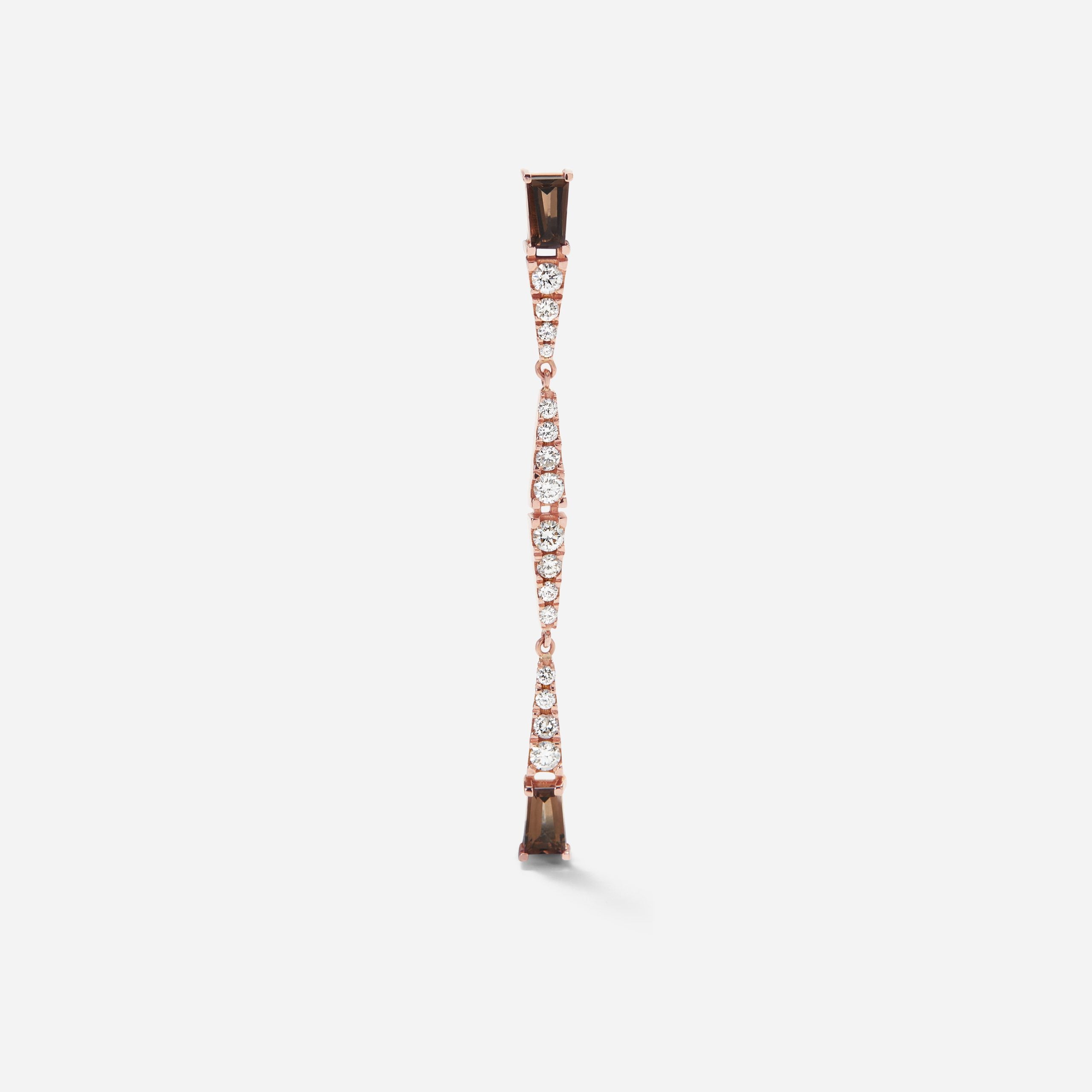 Smoky Club Long Earring