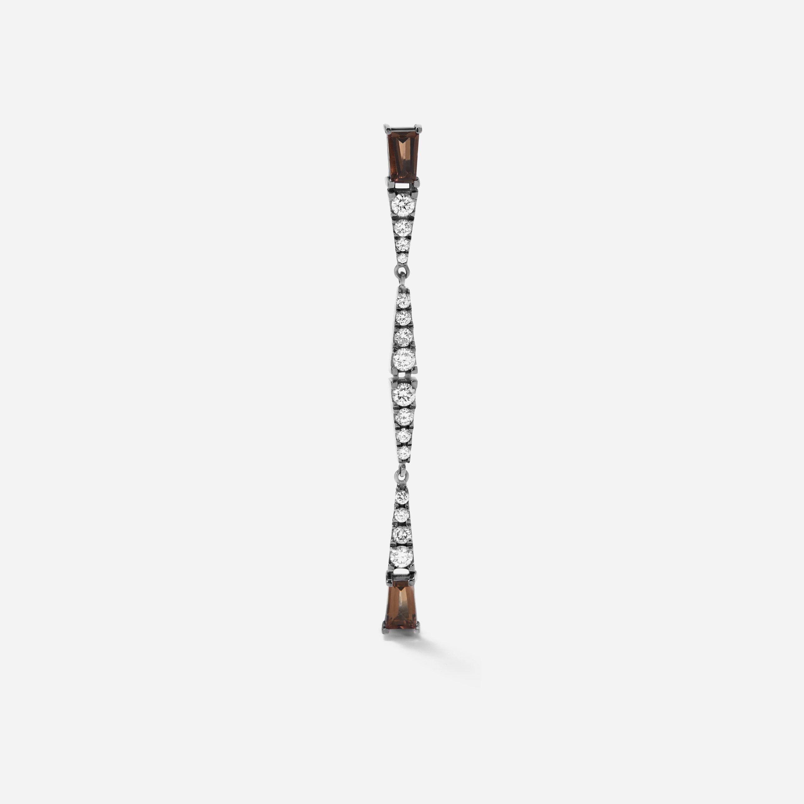 Smoky Club Long Earring