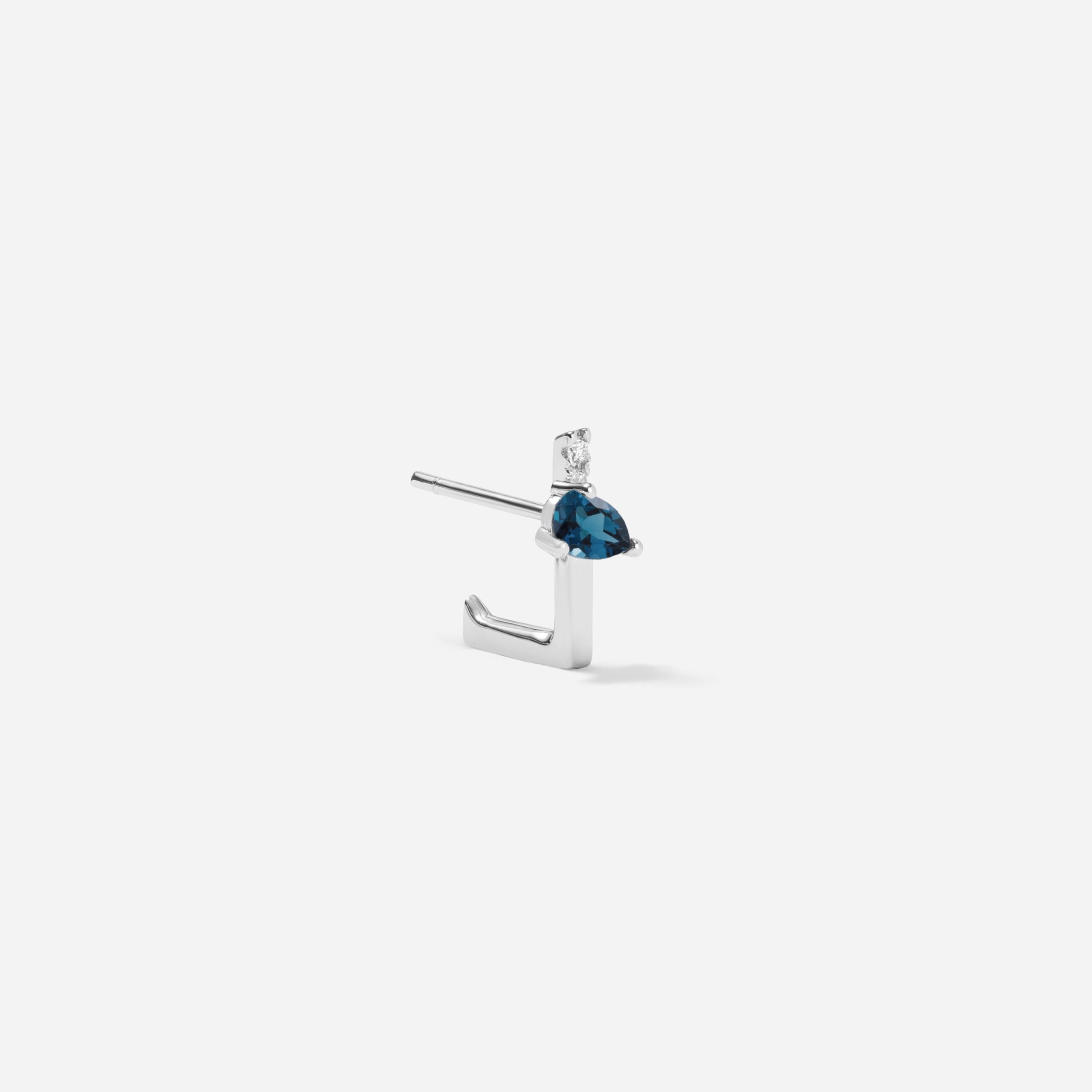 HÉRITÉ London Blue Topaz Earring