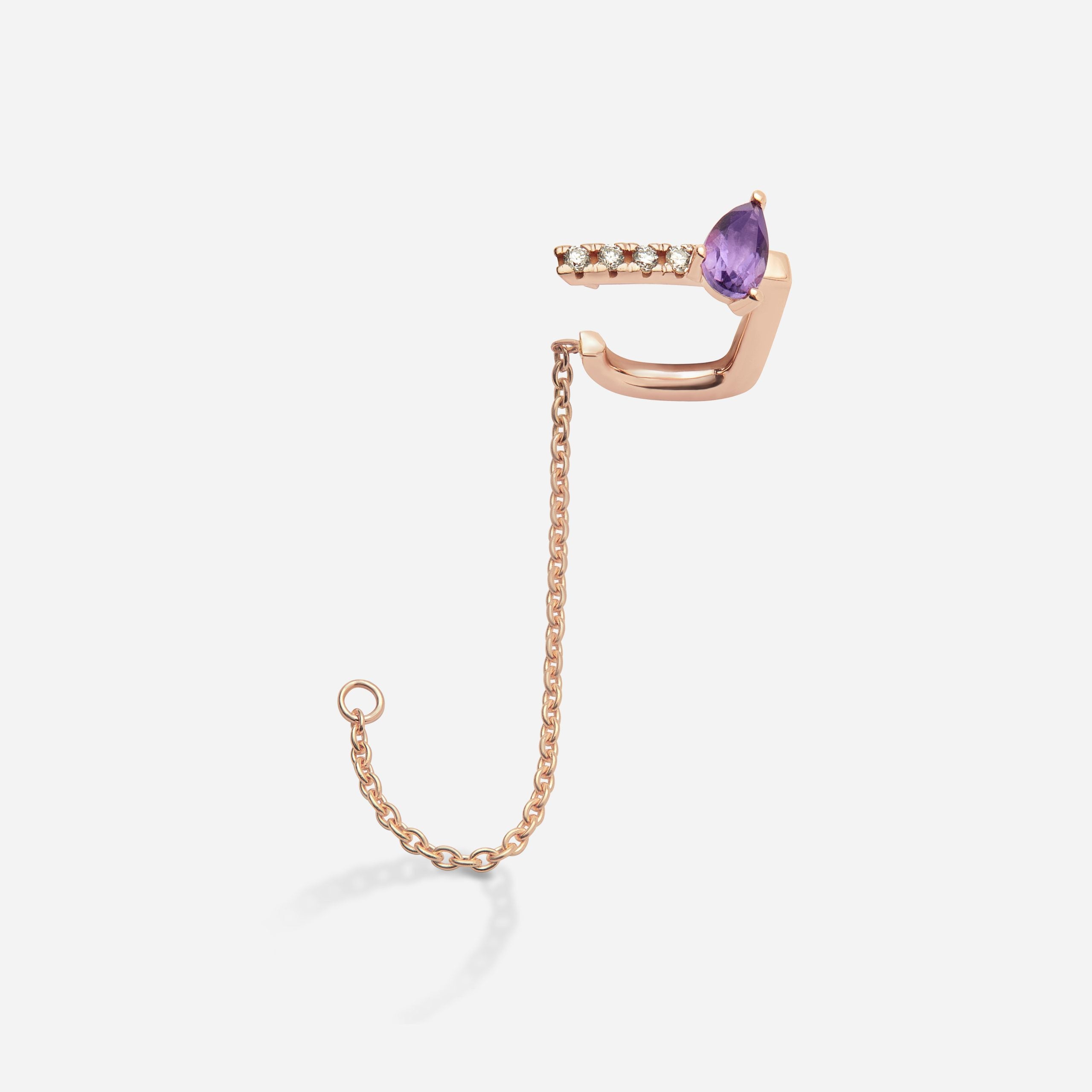 Ear Cuff HÉRITÉ Amethyst