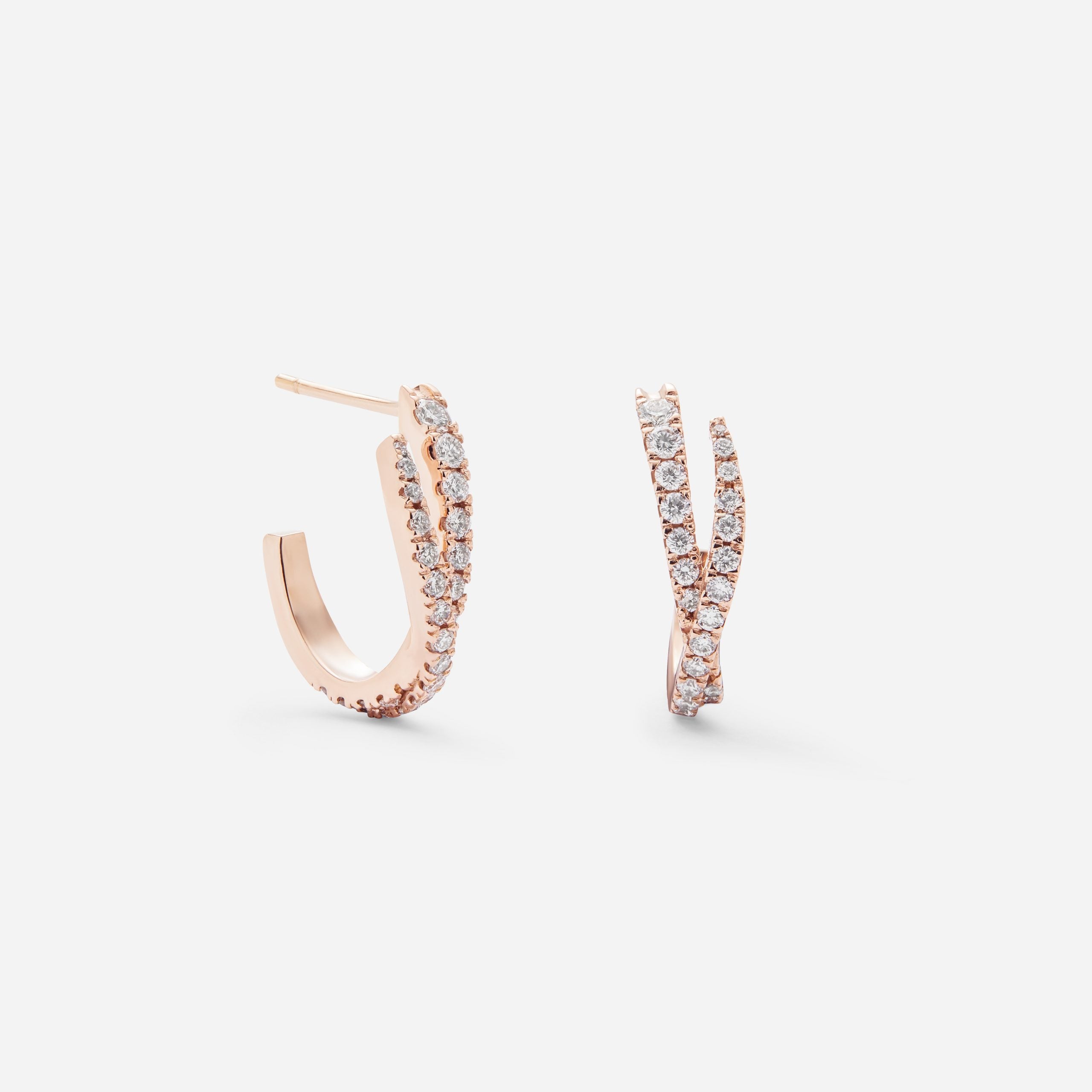 Saudade diamond earrings