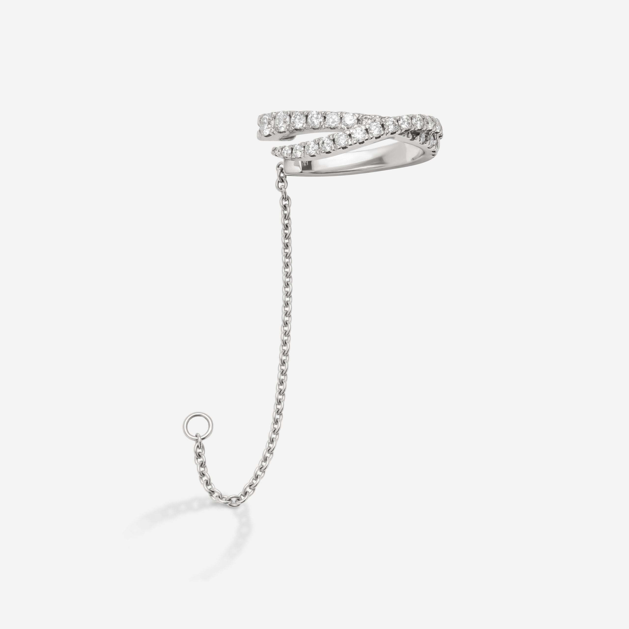 Saudade Diamond Ear Cuff