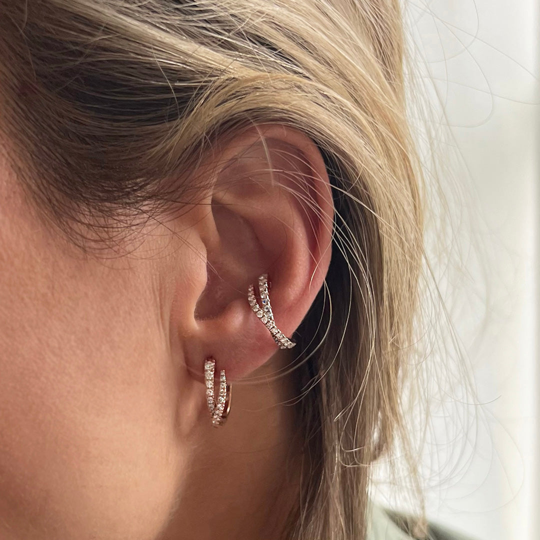 Saudade Diamond Ear Cuff