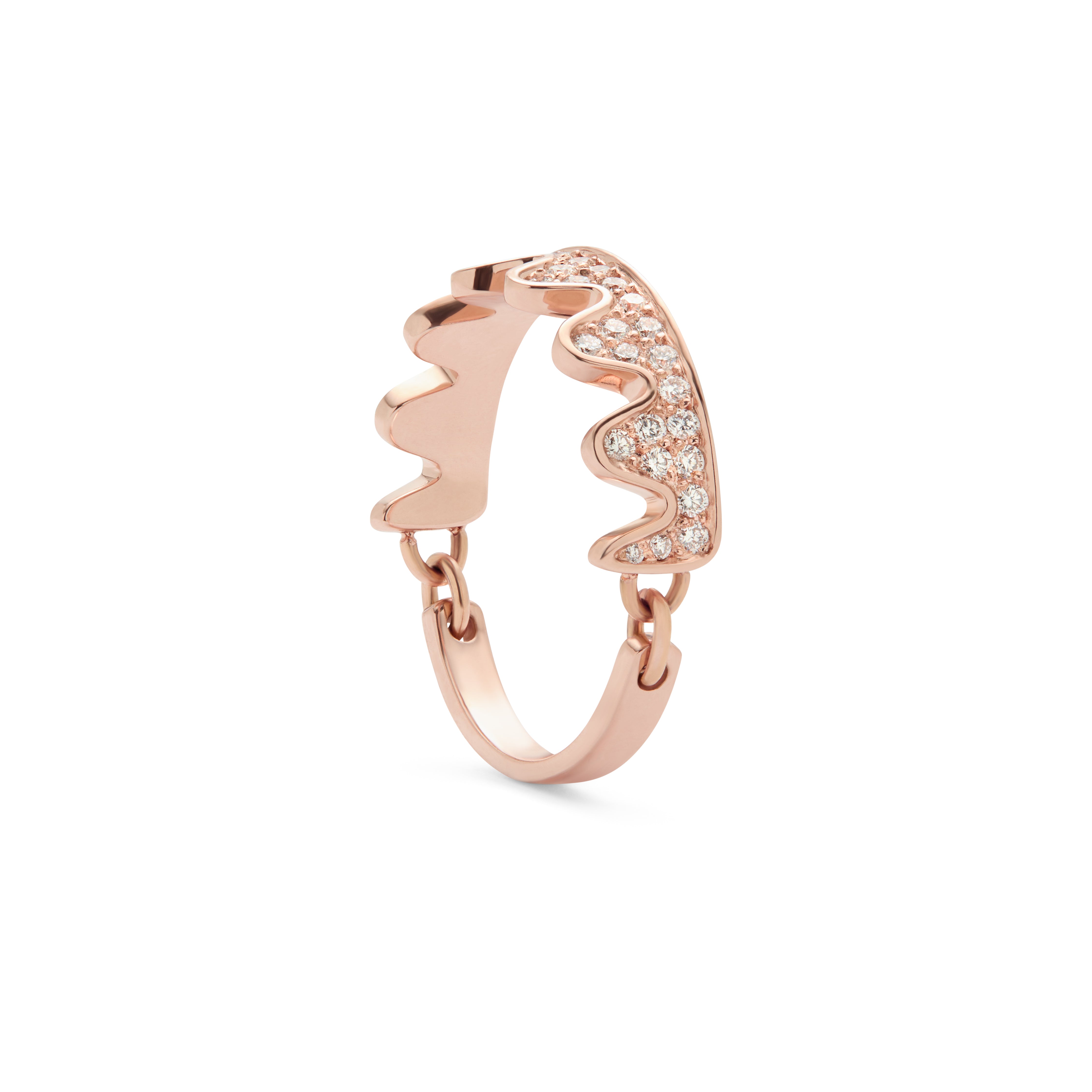 Saudade diamond ring