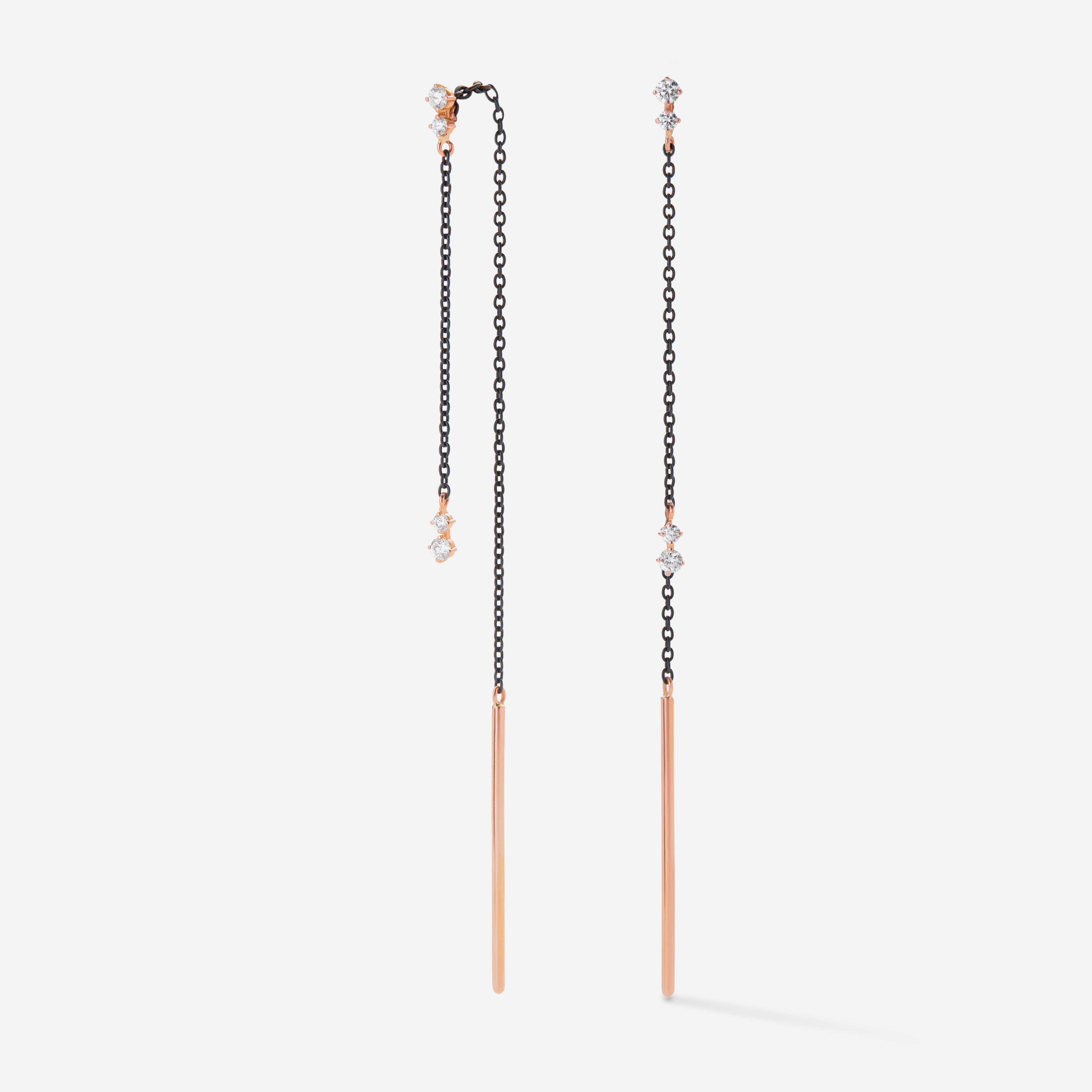 Pendientes Balance ÉCLAT NOIR