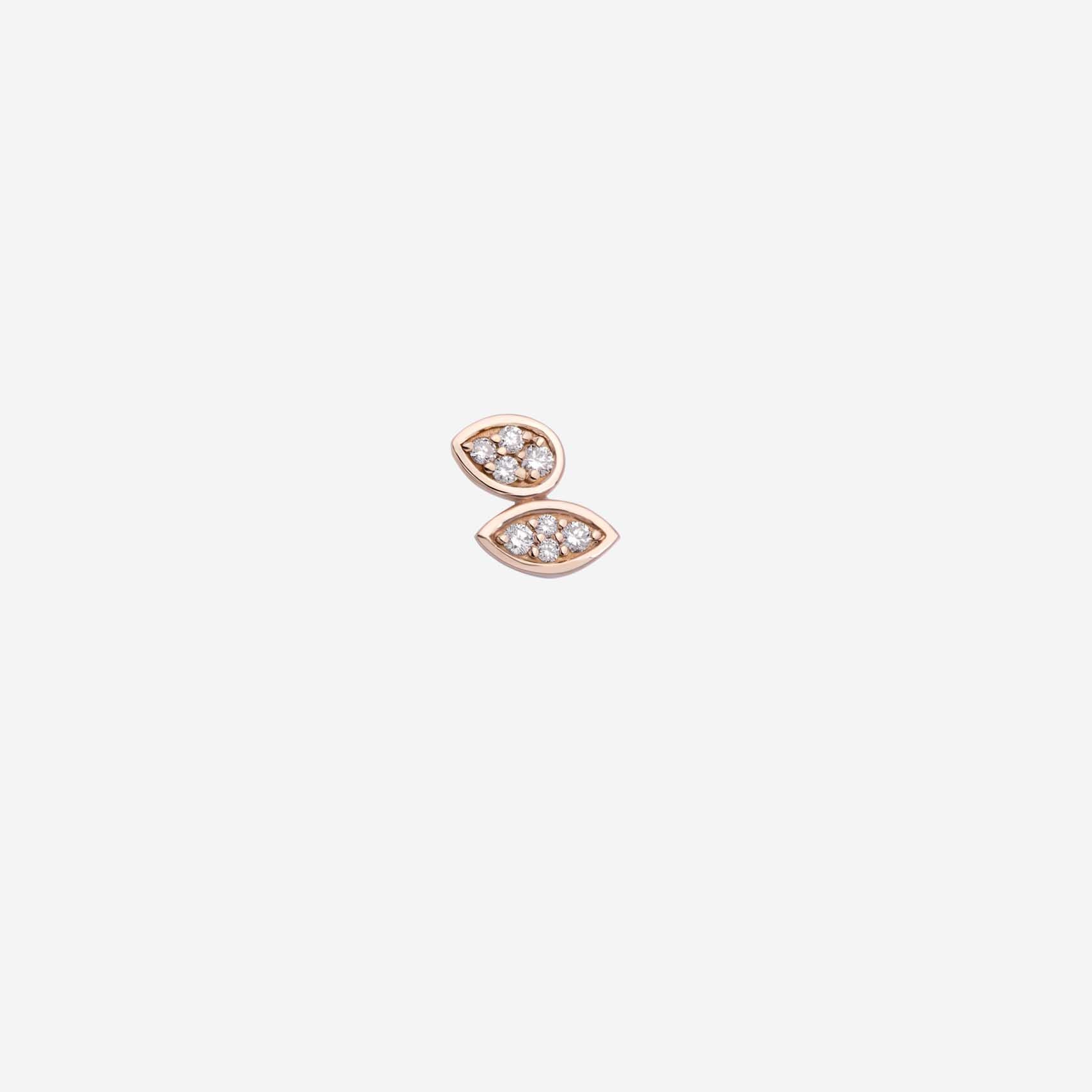 Pendiente Marquise&Co. Double Stud