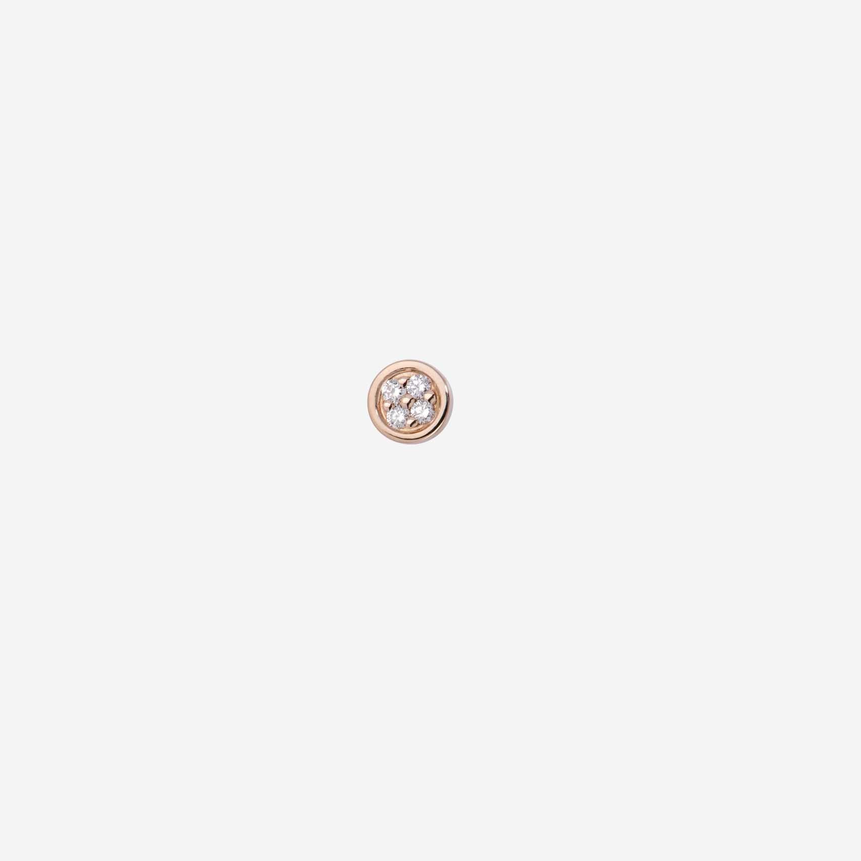 Marquise&amp;Co. Round Stud Earring