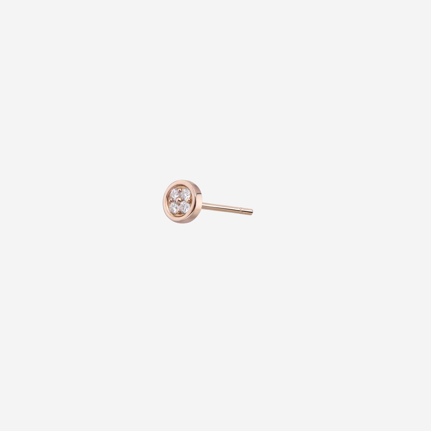Marquise&amp;Co. Round Stud Earring