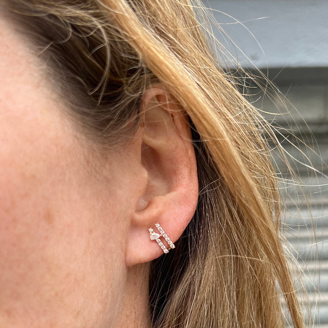 HÉRITÉ Double Earrings