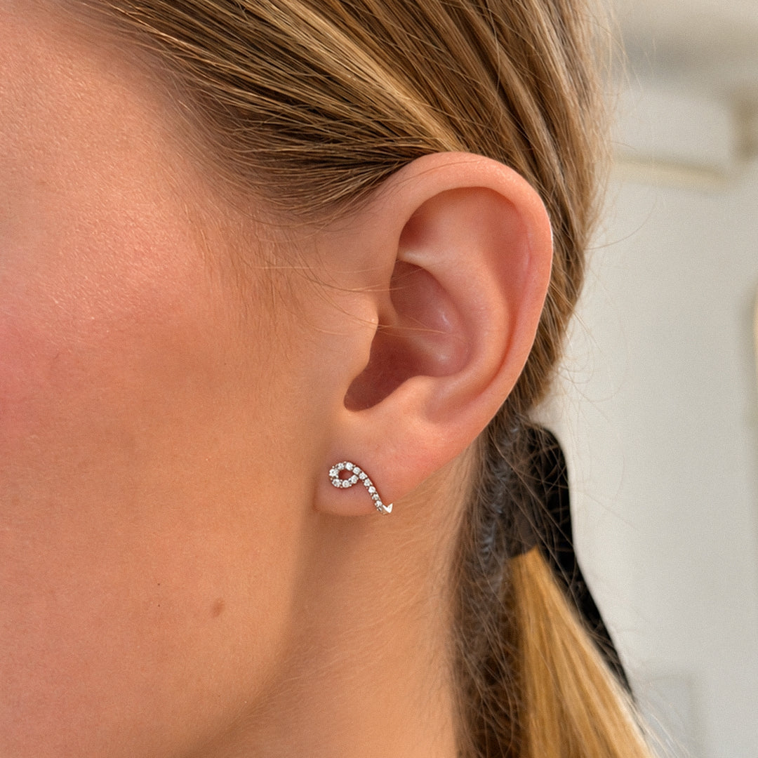 PENDIENTES MAISON ROSE XS