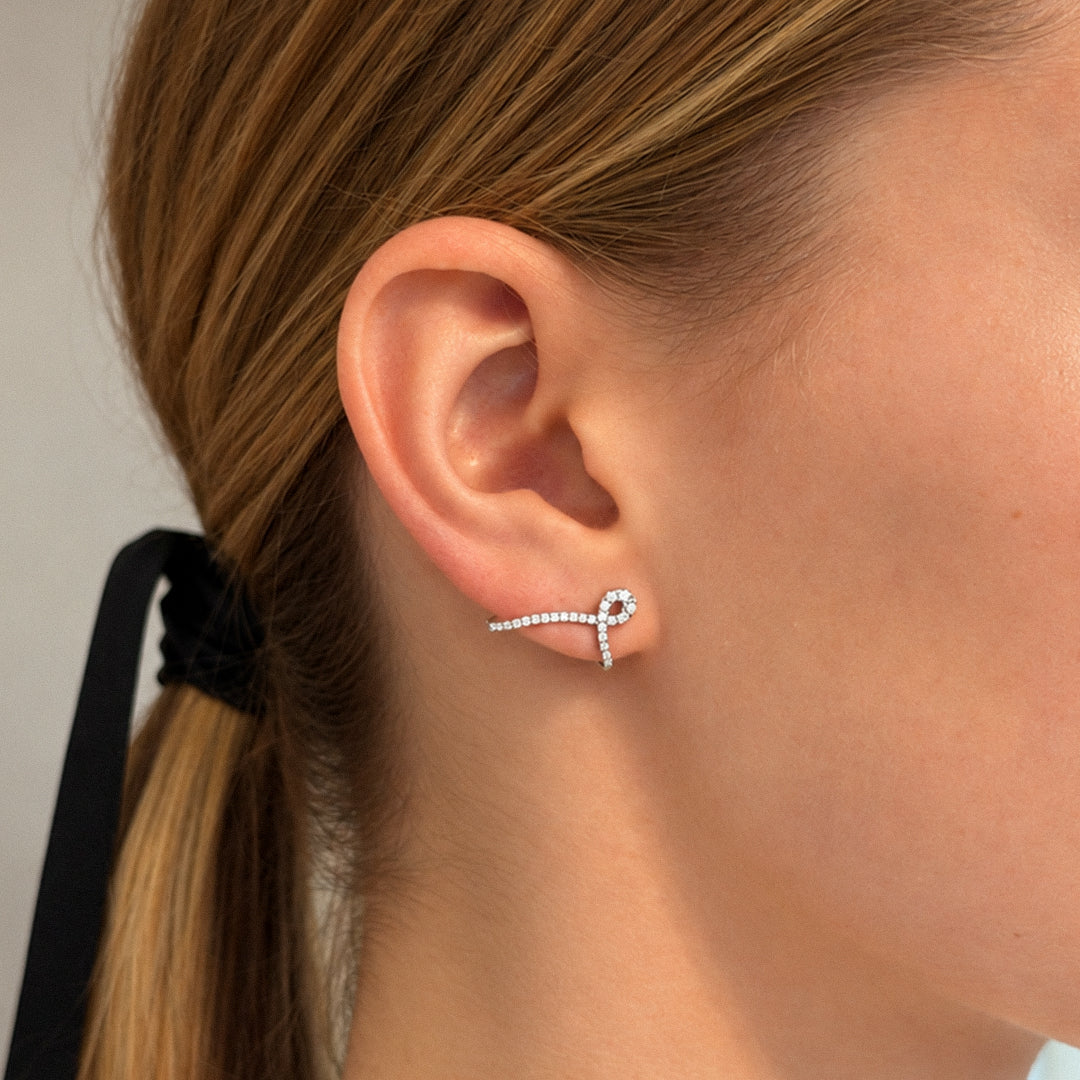 PENDIENTES MAISON ROSE CRAWLER M