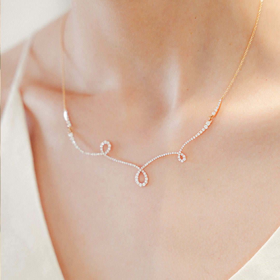 COLLAR MAISON ROSE L