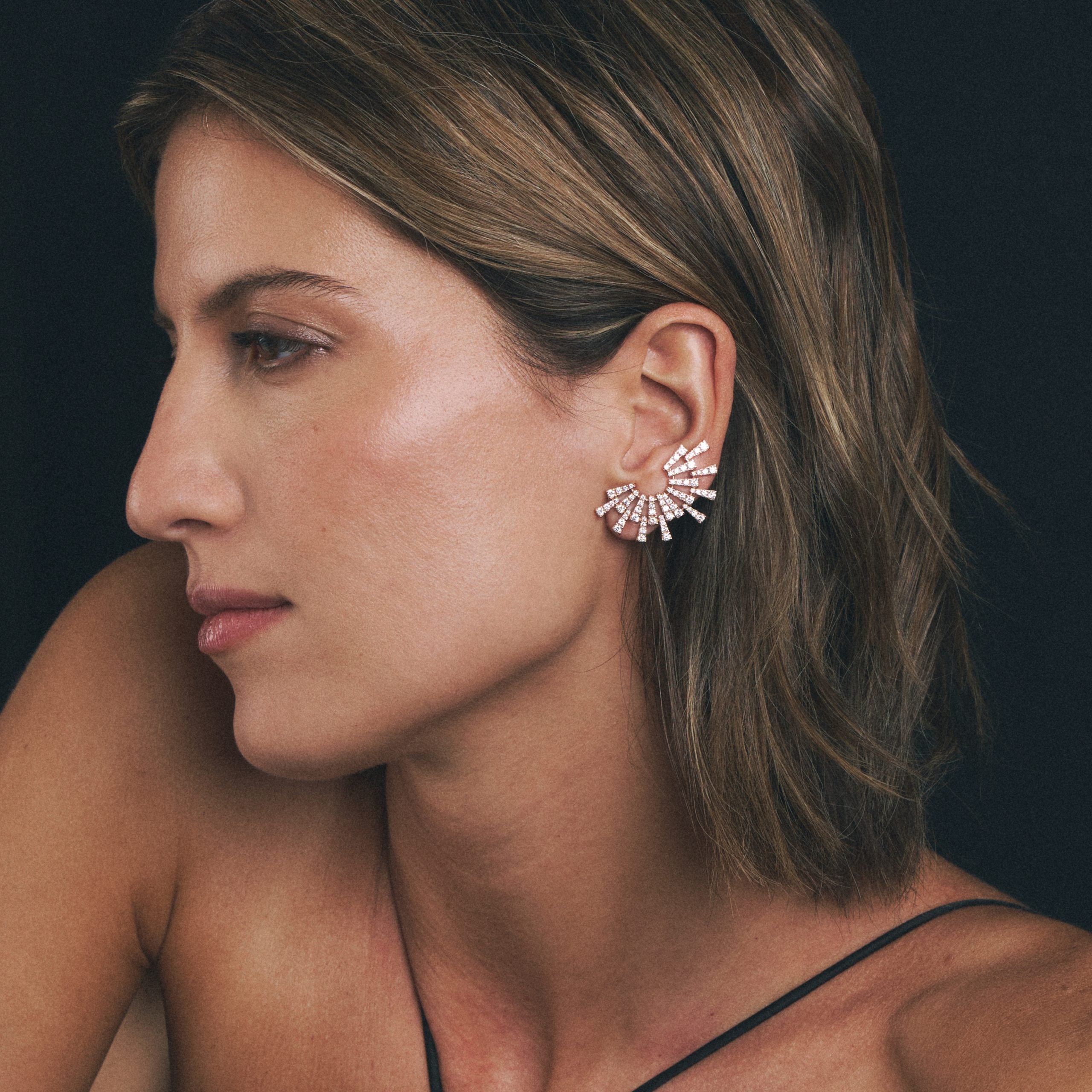 Smoky Club L Earrings